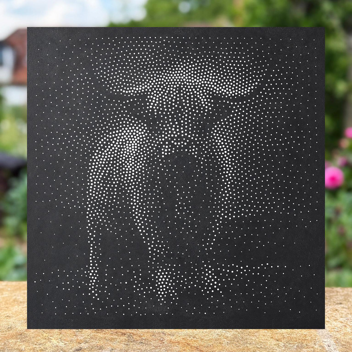 Highland Cow reusable Mylar stencil