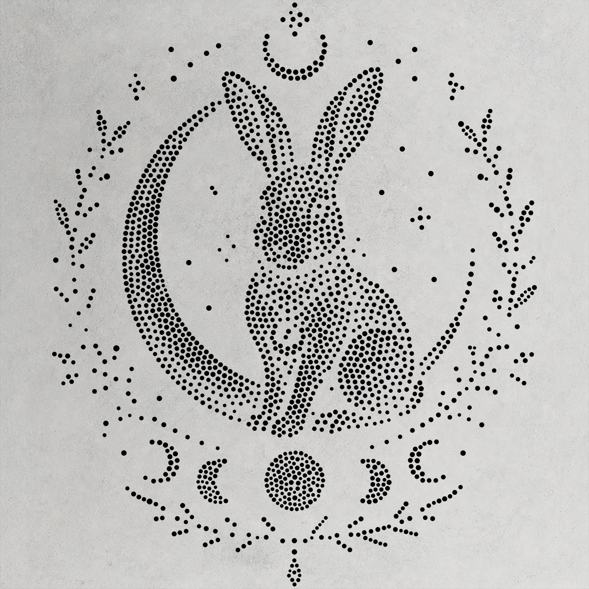 Mystical Hare reusable Mylar stencil