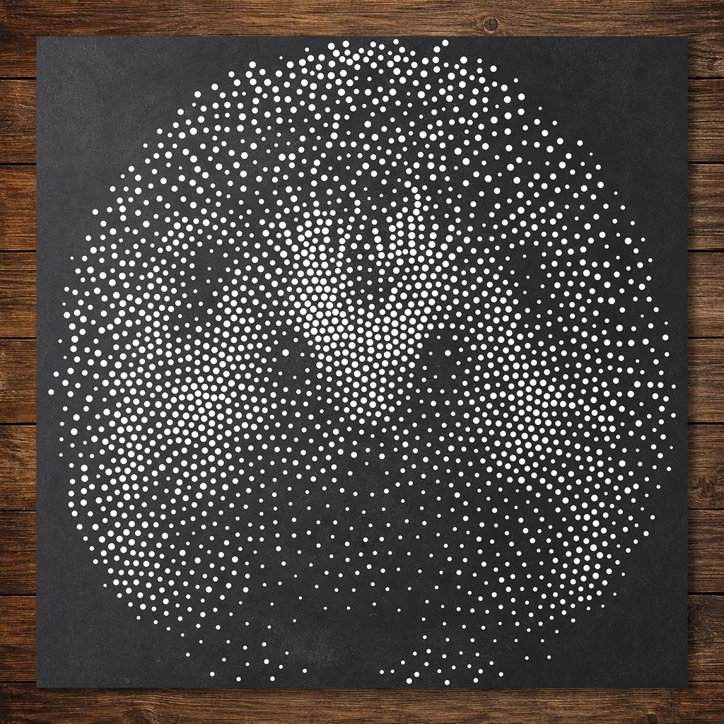Realistic Hedgehog reusable Mylar stencil