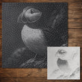 Puffin reusable Mylar stencil