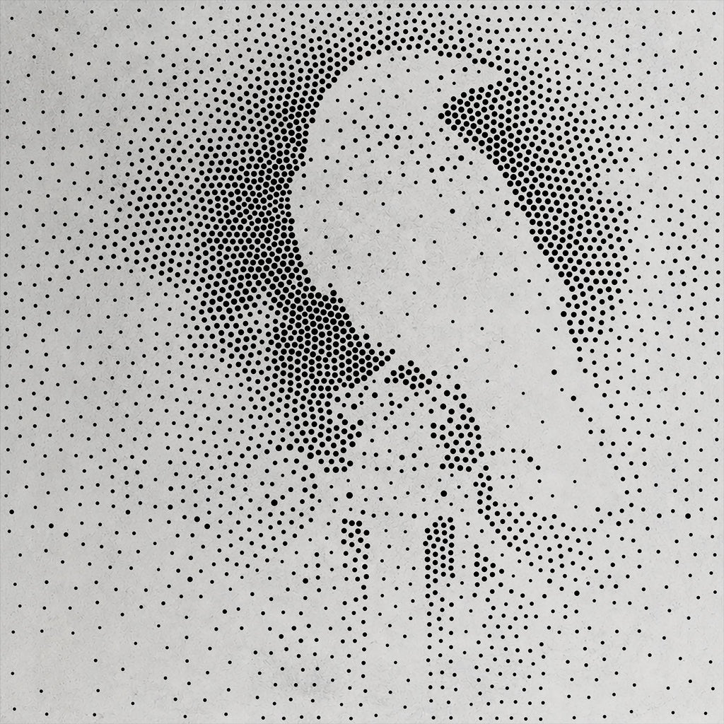 Raven on Church Gate reusable Mylar stencil