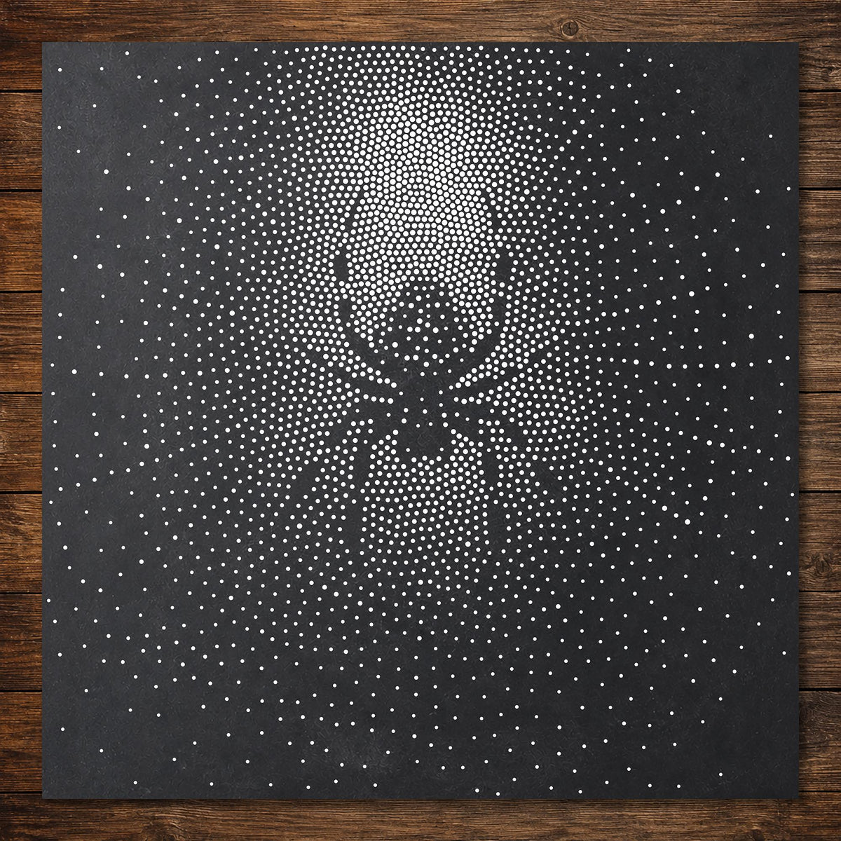 Spider on Web reusable Mylar stencil