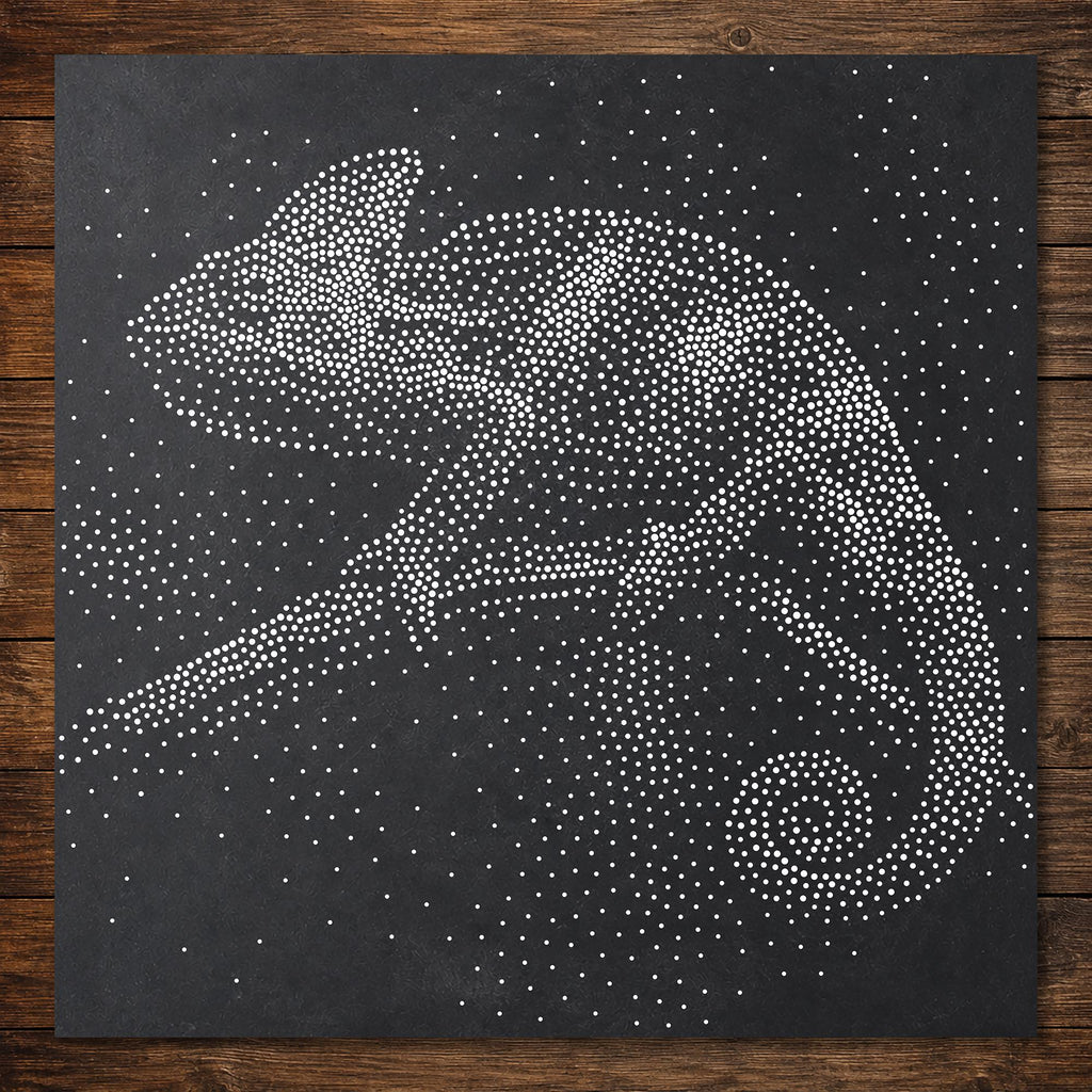 Chameleon reusable Mylar stencil