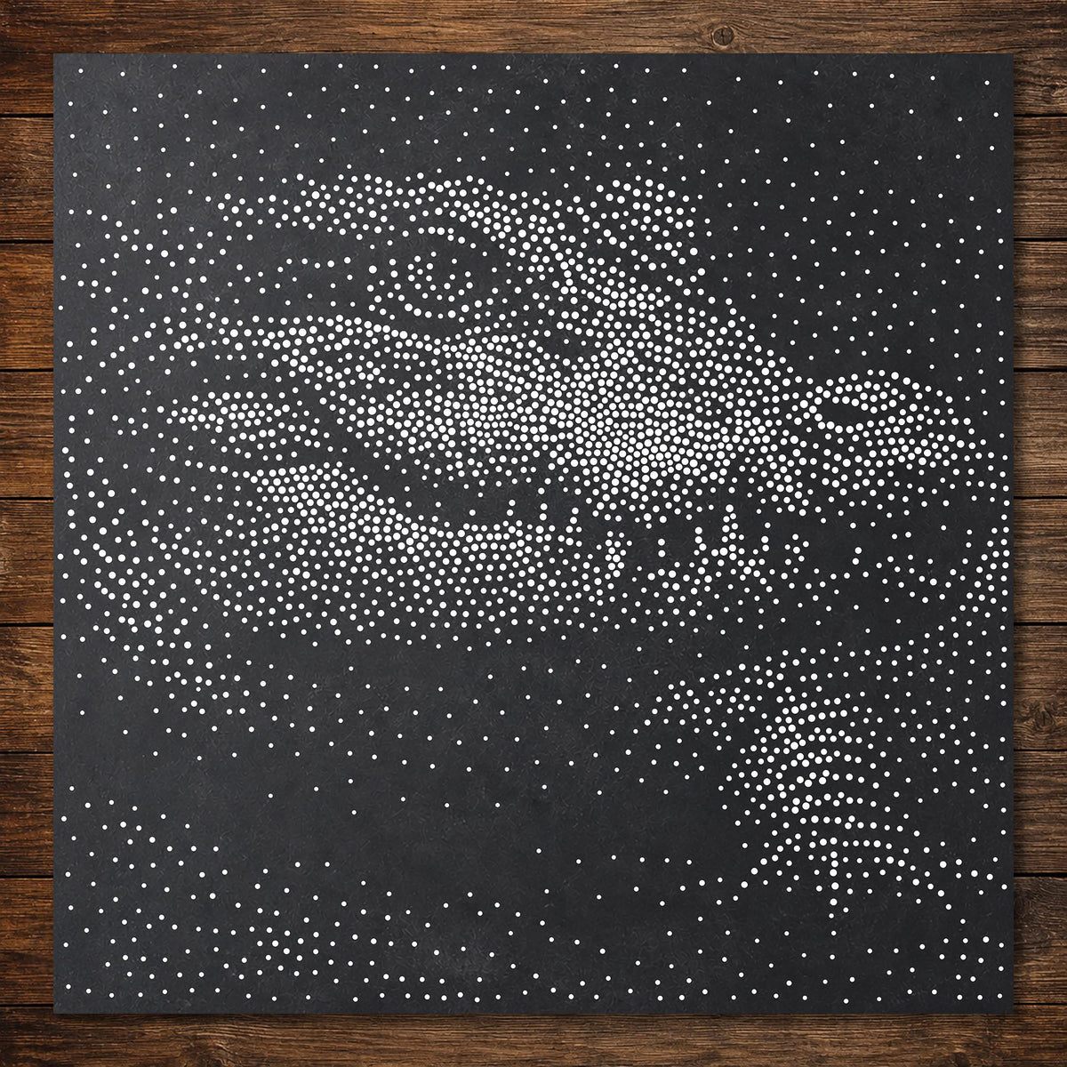 Crocodile reusable Mylar stencil