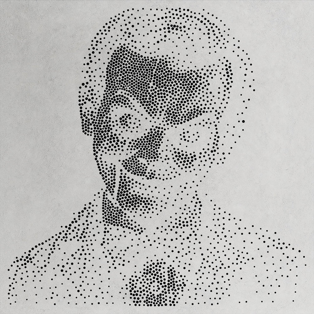 Ventriloquist Dummy Halloween reusable Mylar stencil