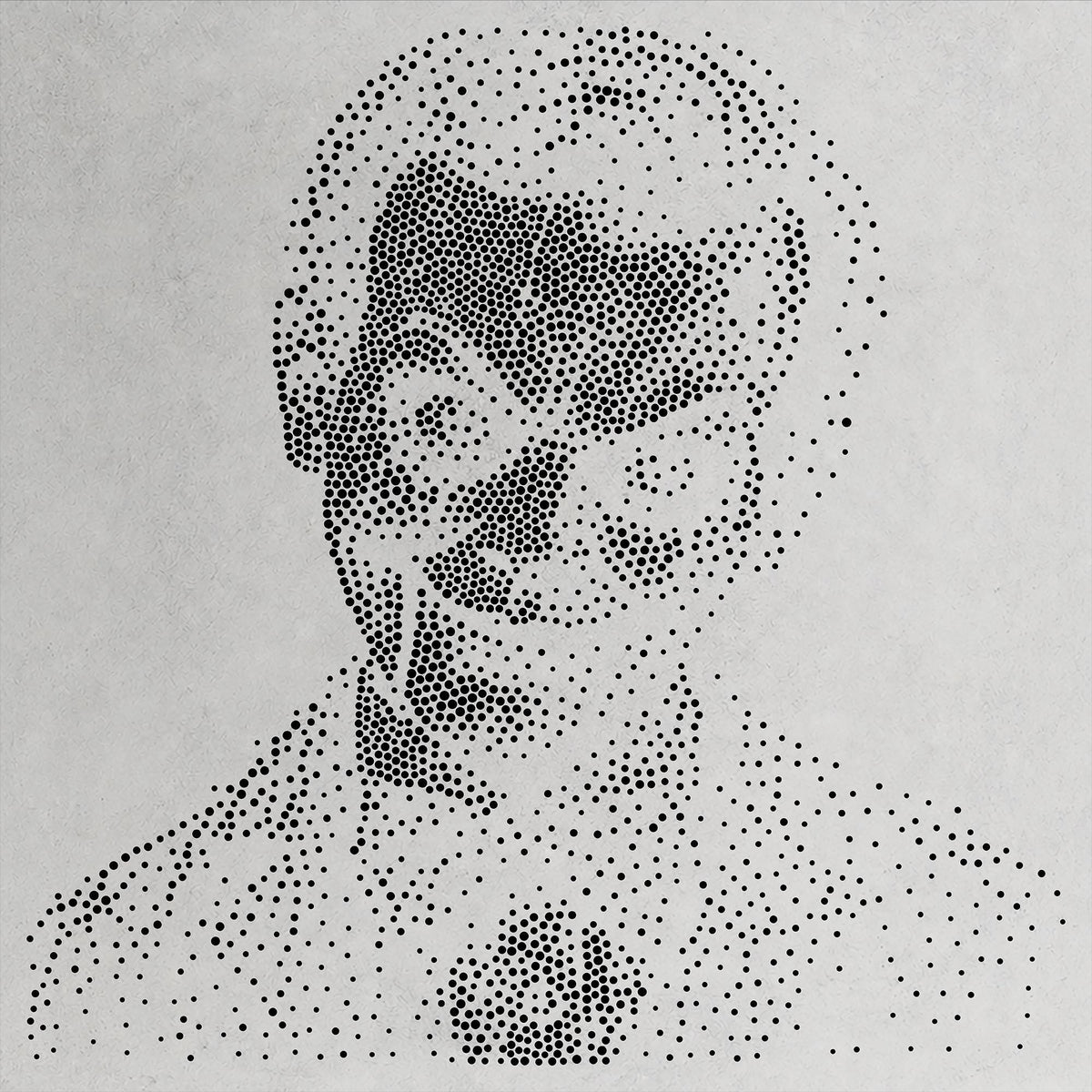 Ventriloquist Dummy Halloween reusable Mylar stencil