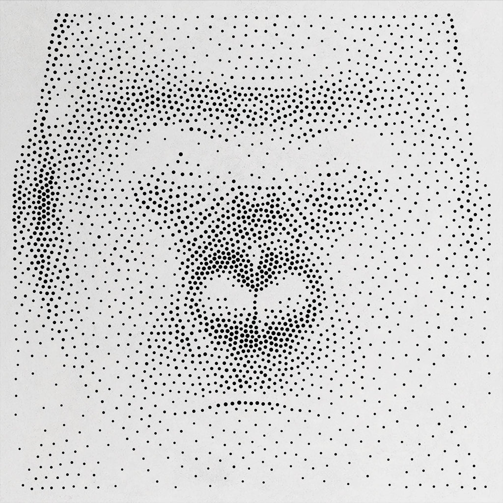 Gorilla Face reusable Mylar stencil
