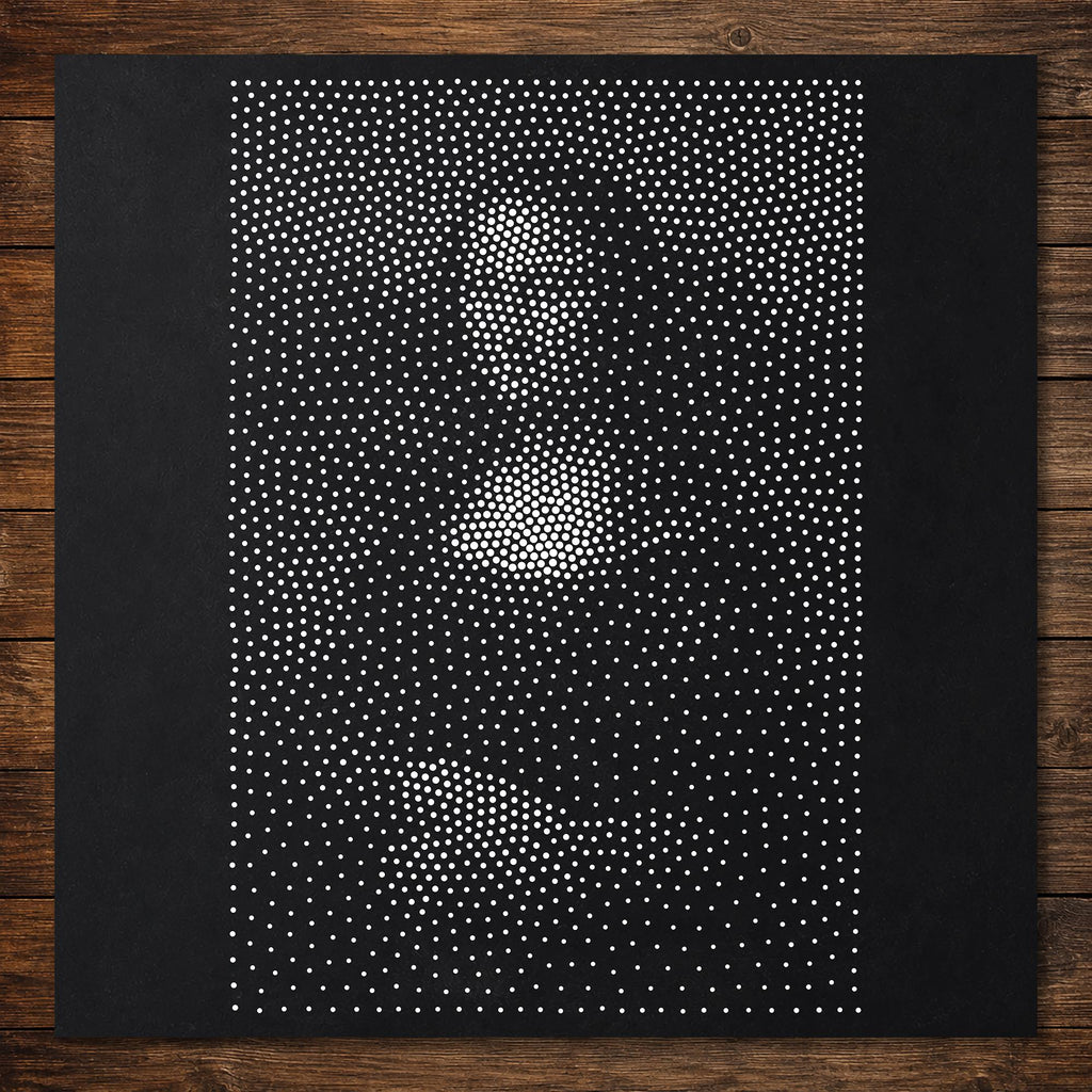 Mona Lisa reusable Mylar stencil