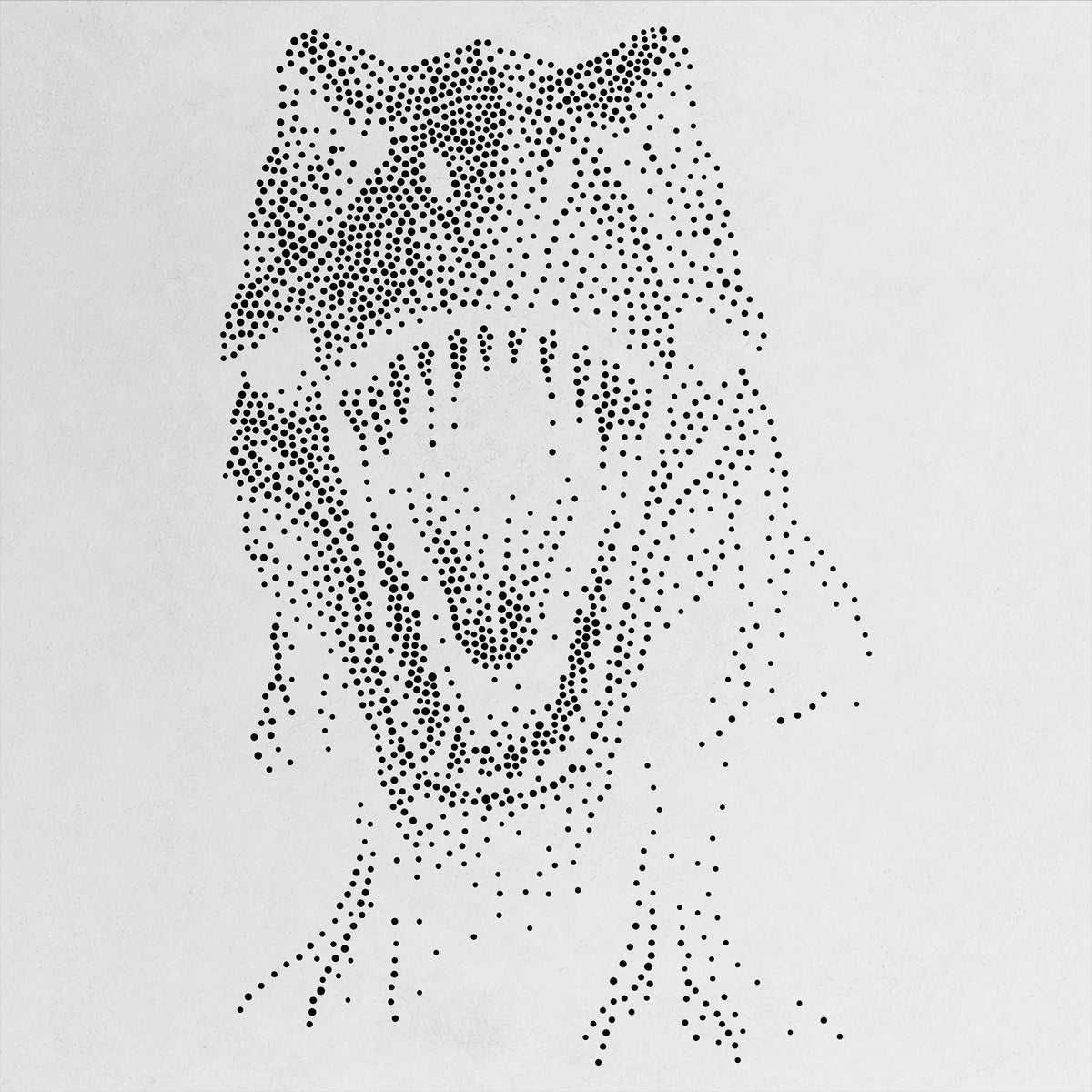 T Rex Dinosaur reusable Mylar stencil