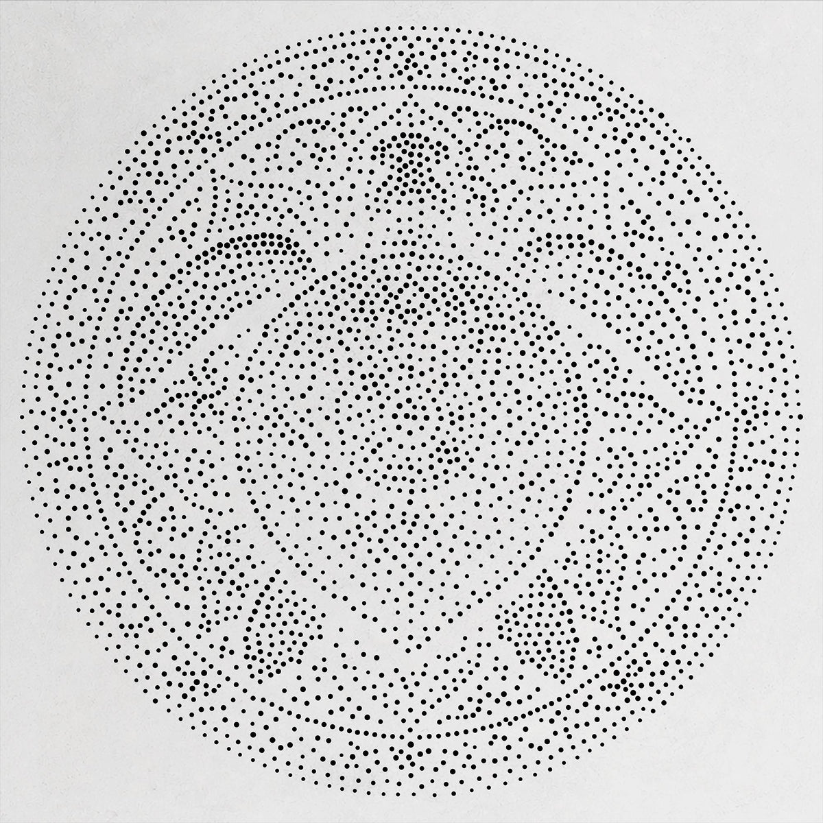 Sea Turtle Mandala reusable Mylar stencil