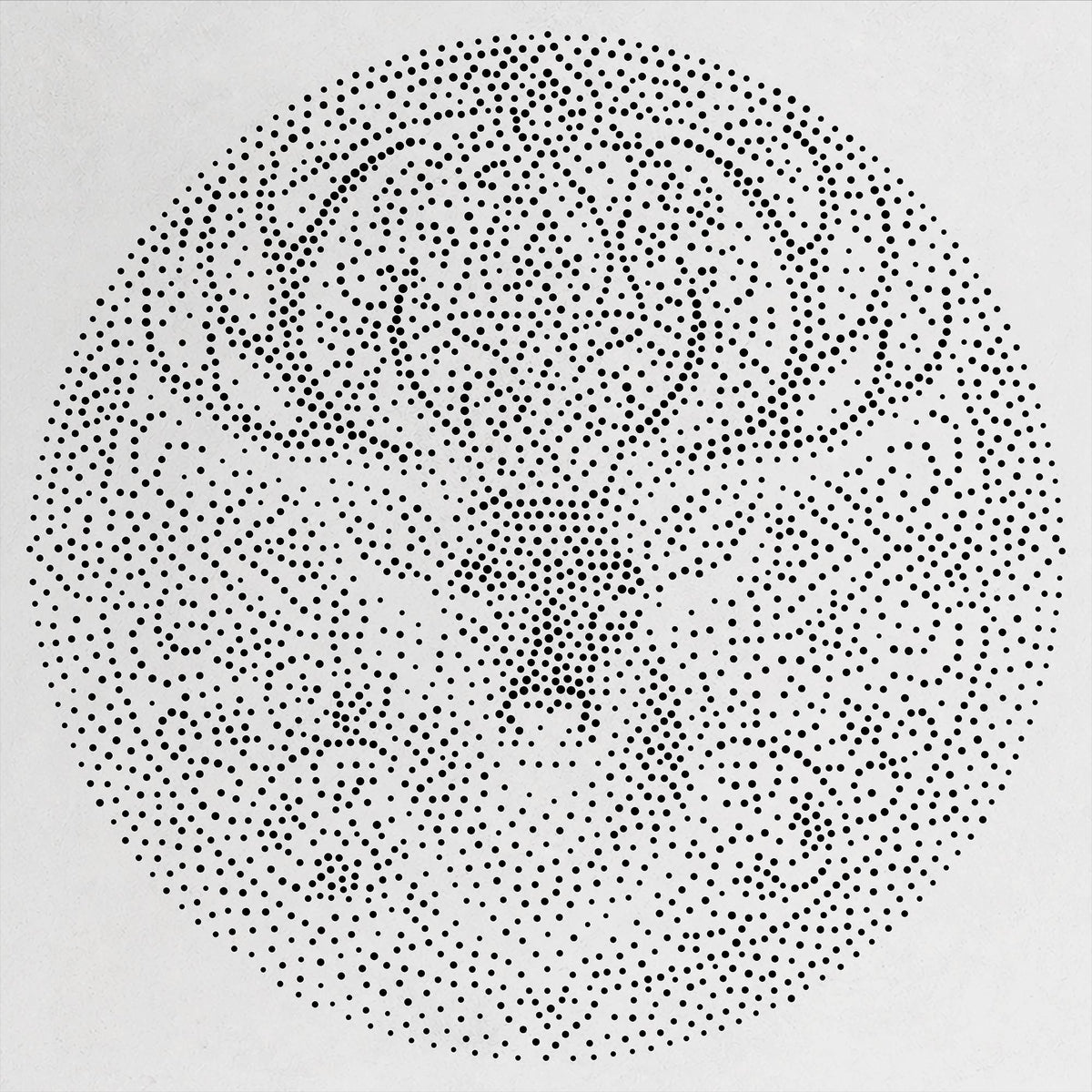 Stag Mandala reusable Mylar stencil