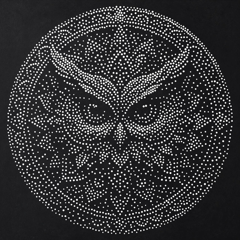 Owl Mandala reusable Mylar stencil
