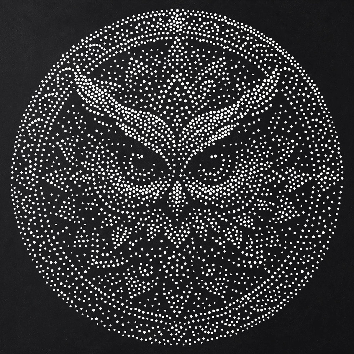 Owl Mandala reusable Mylar stencil