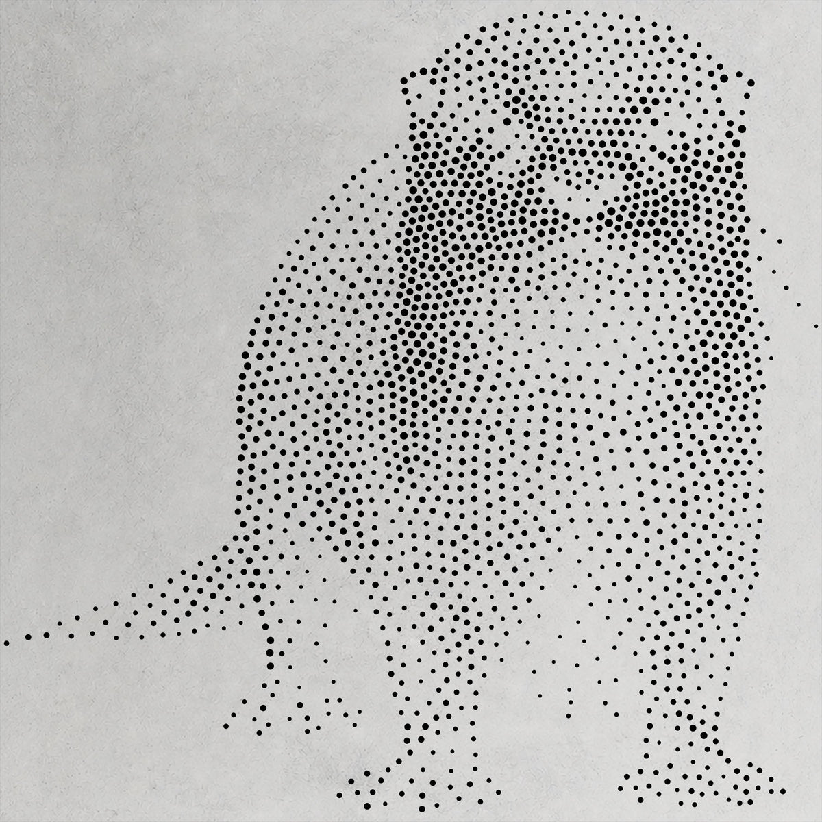 Realistic Otter reusable Mylar stencil