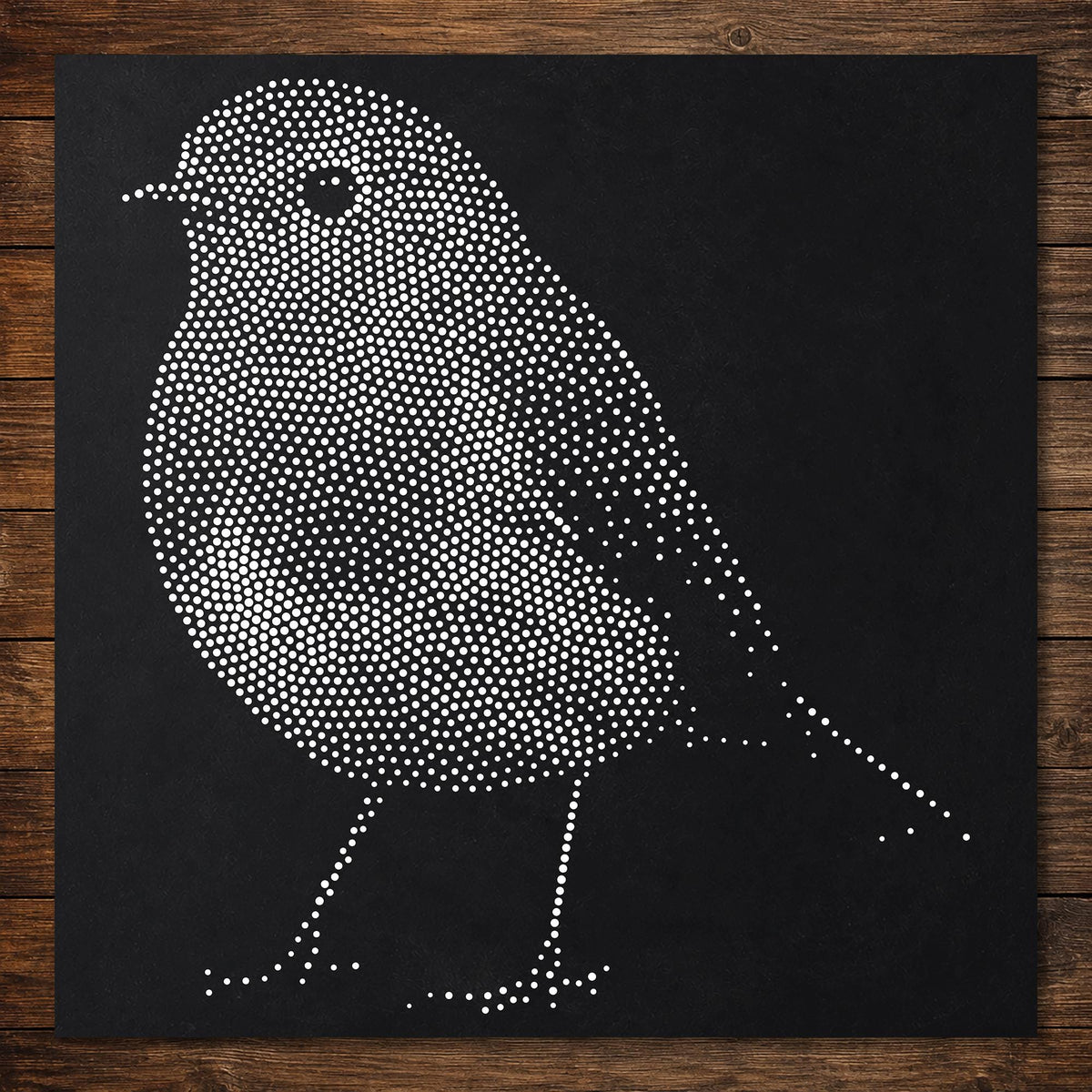 Robin Bird reusable Mylar stencil