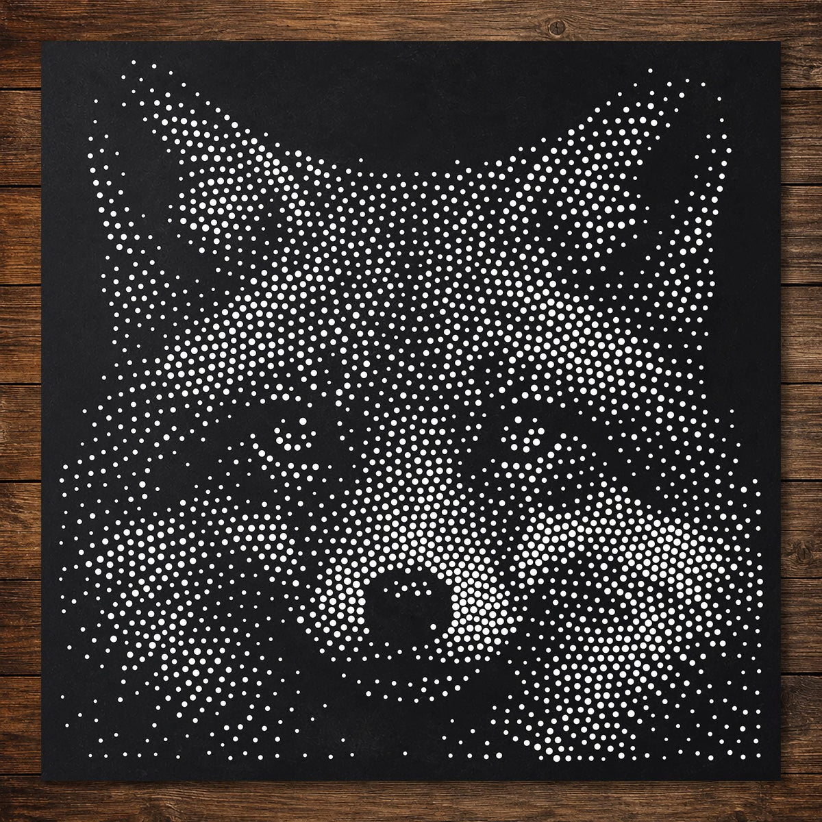 Fox reusable Mylar stencil