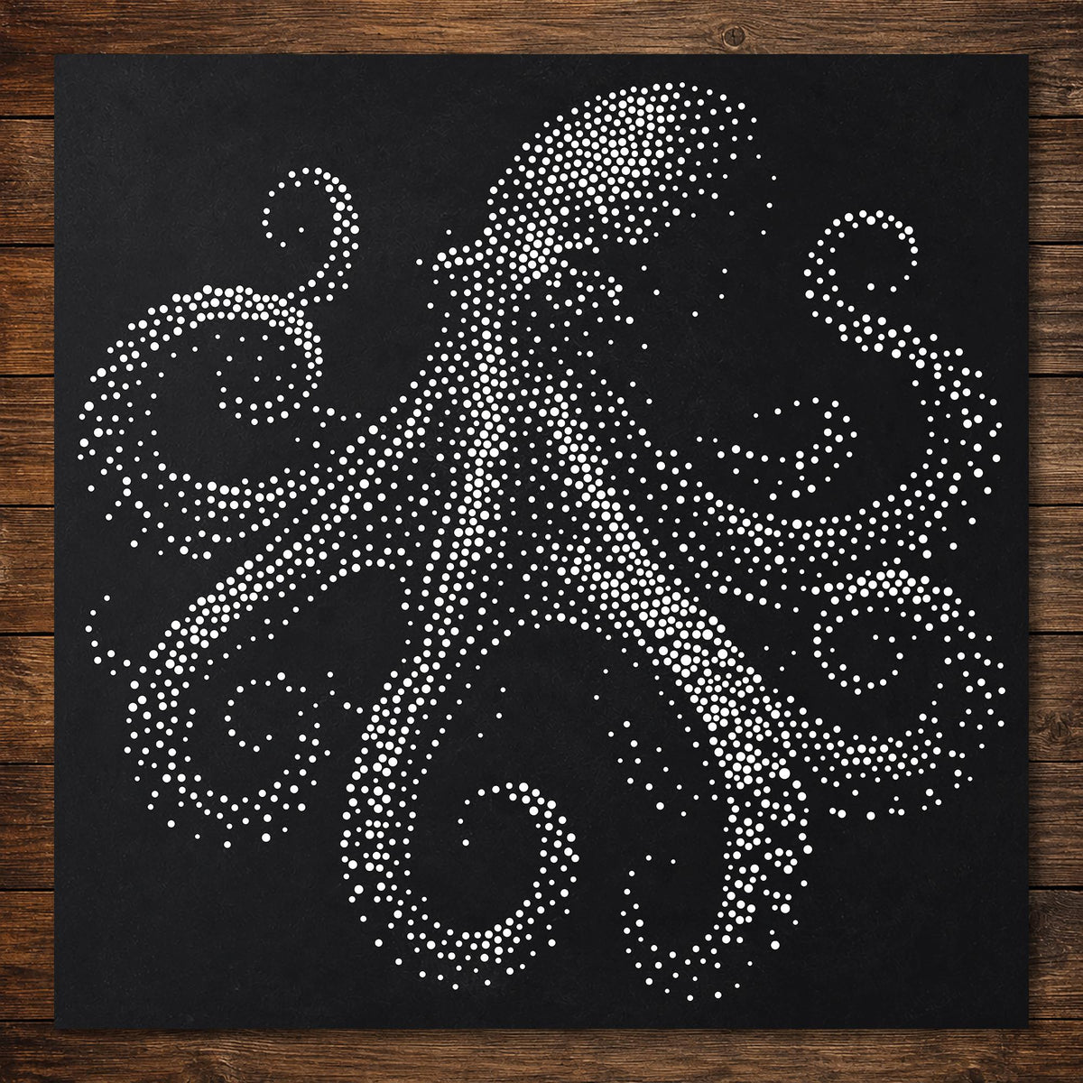 Octopus reusable Mylar stencil