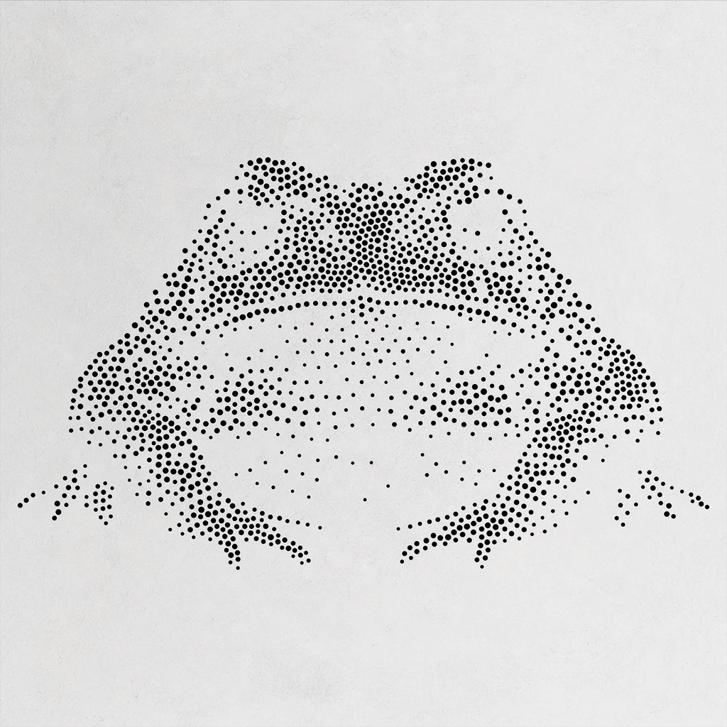 Realistic Toad reusable Mylar stencil