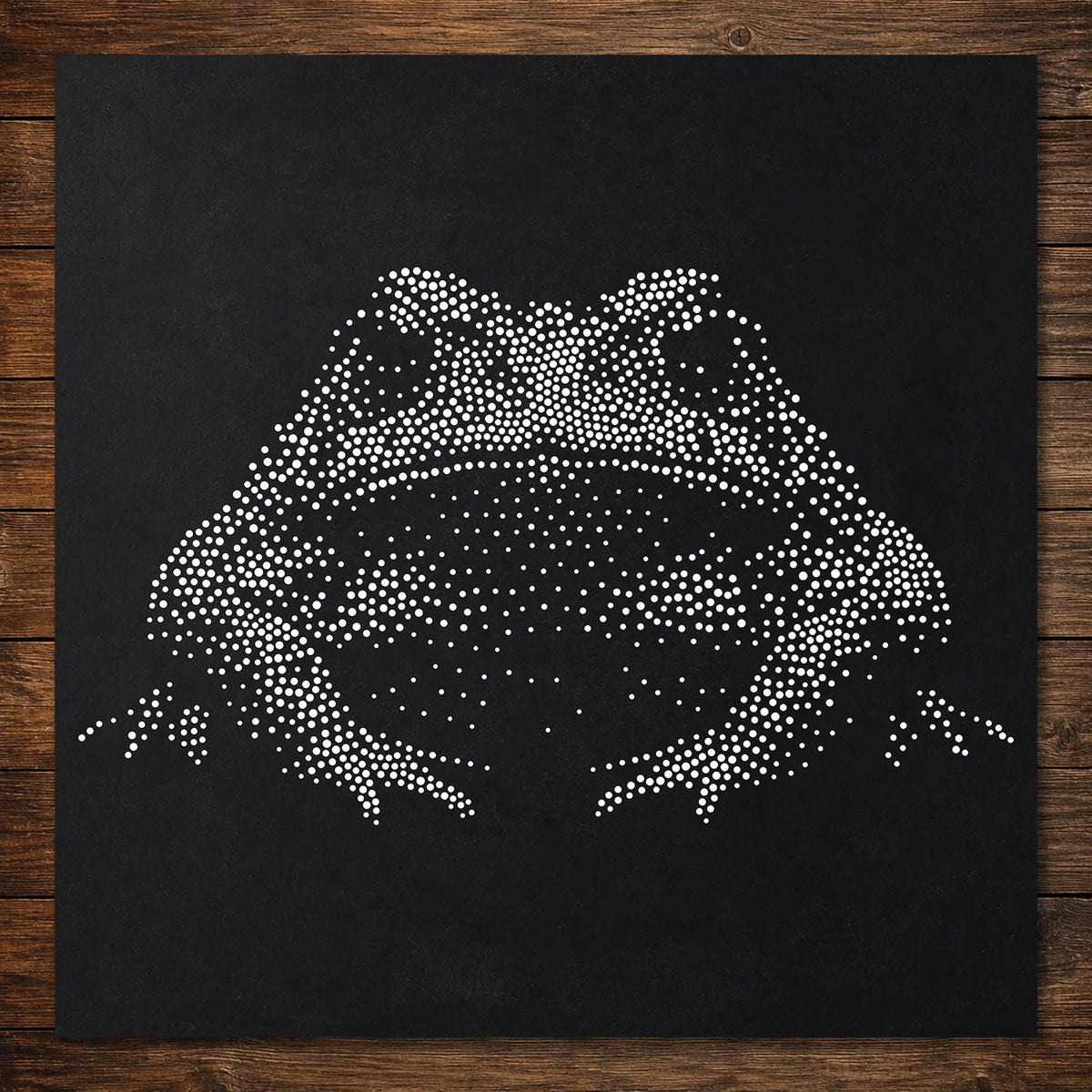Realistic Toad reusable Mylar stencil