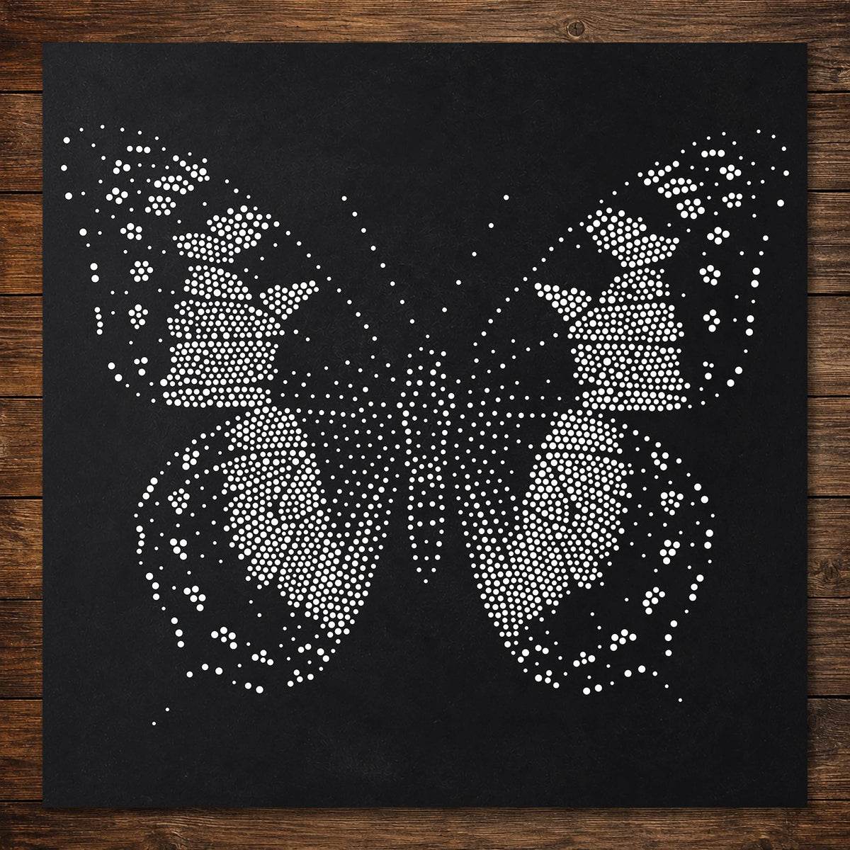 Butterfly reusable Mylar stencil