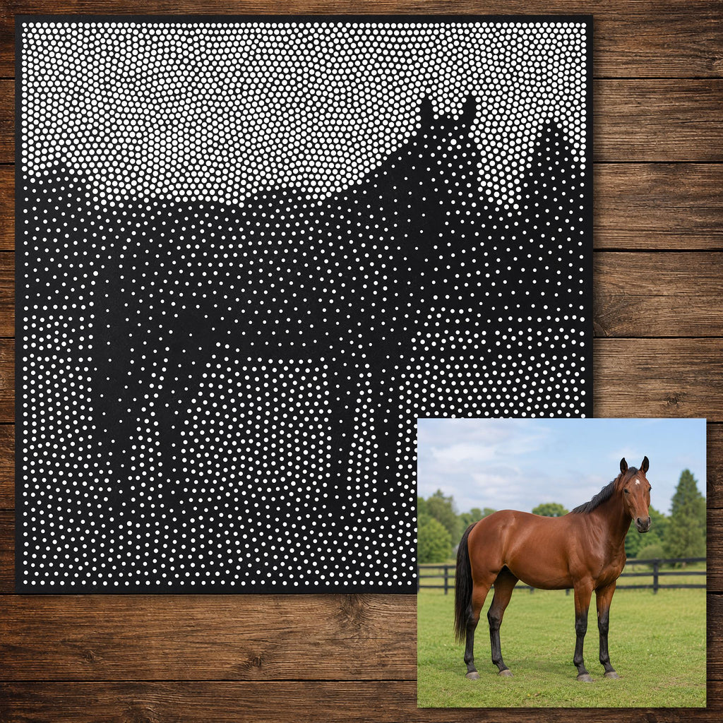 Custom Photo to reusable Mylar stencil