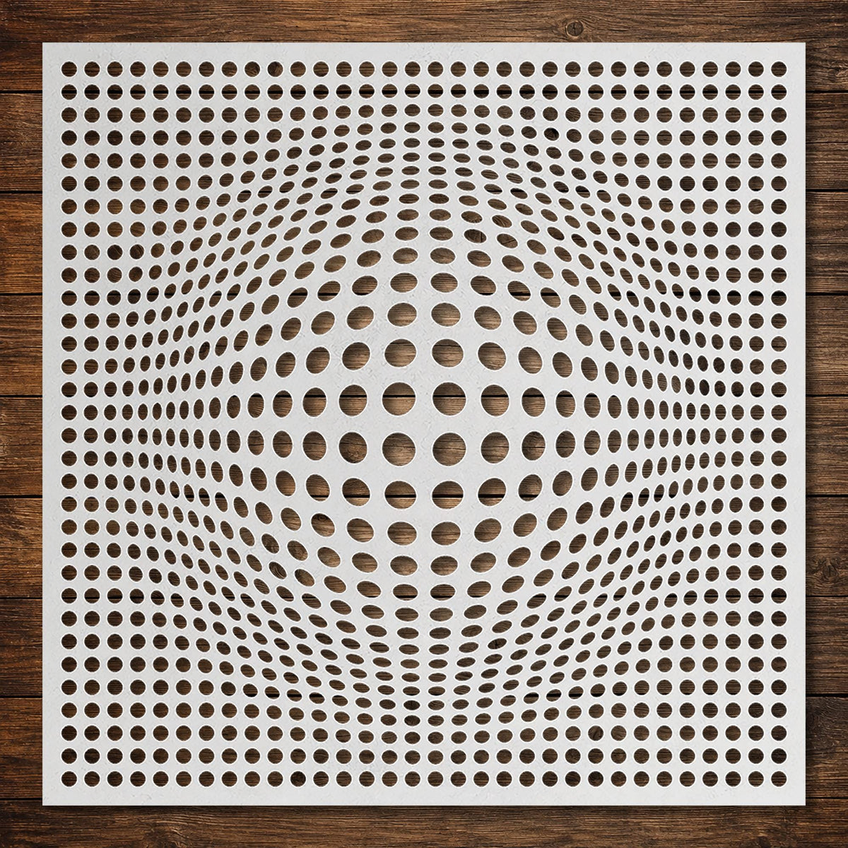 Geometric Grid #2 reusable Mylar stencil