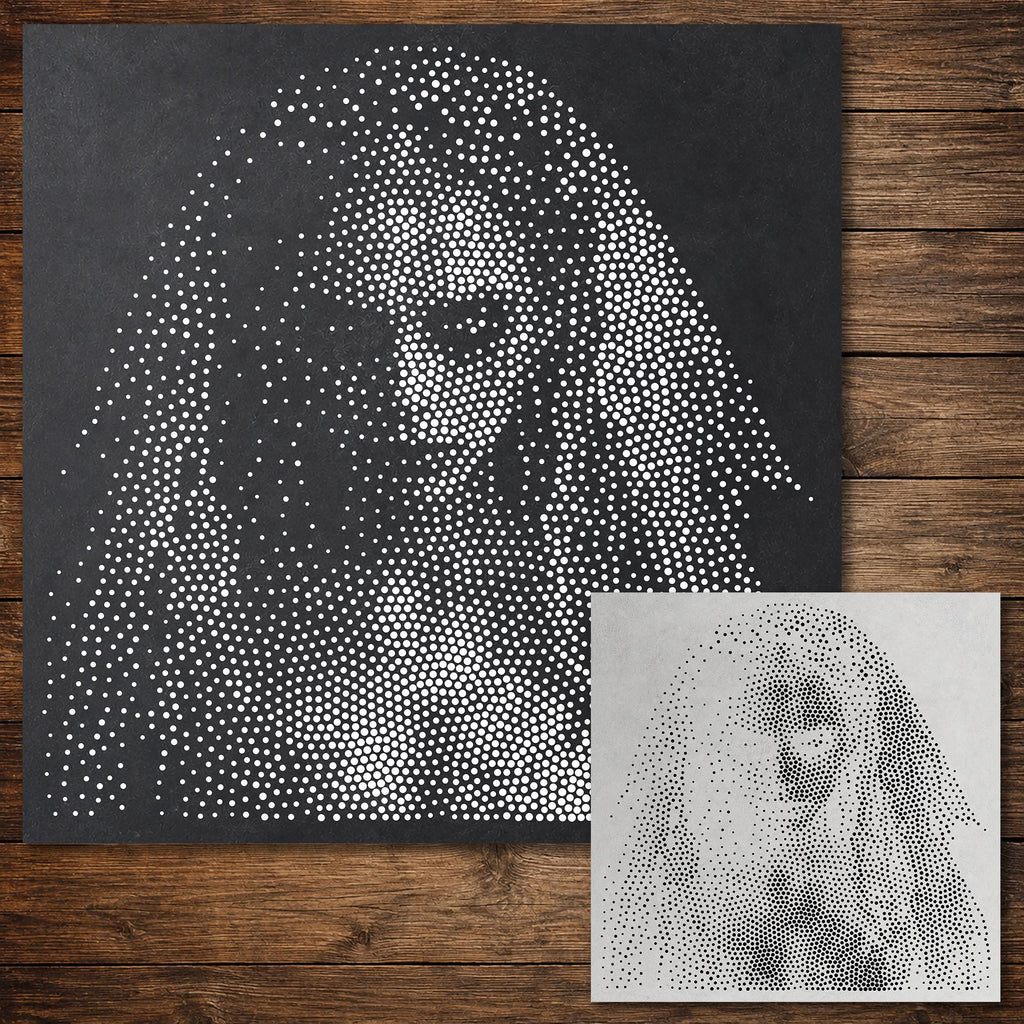 Ghost Bride Halloween reusable Mylar stencil