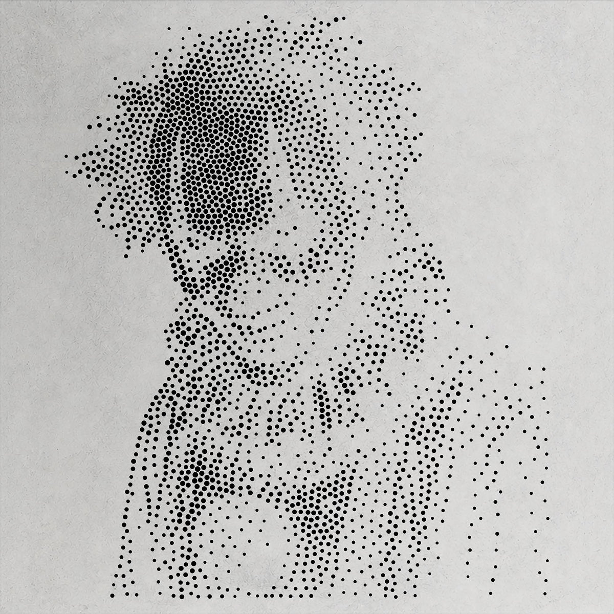 Carnival Clown Halloween reusable Mylar stencil
