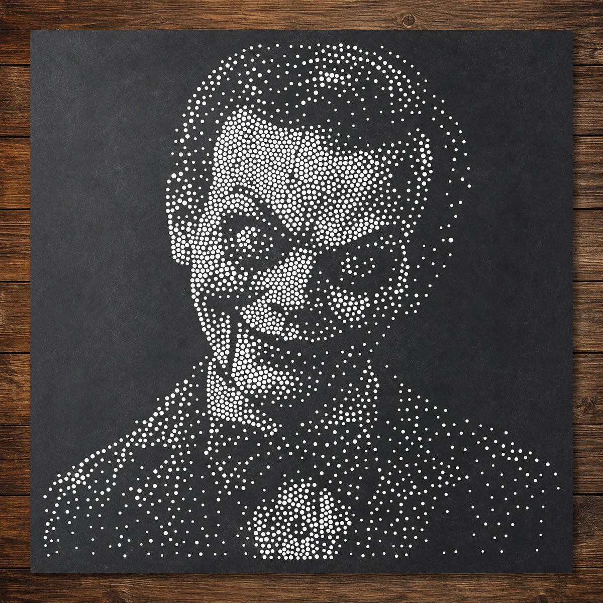 Ventriloquist Dummy Halloween reusable Mylar stencil