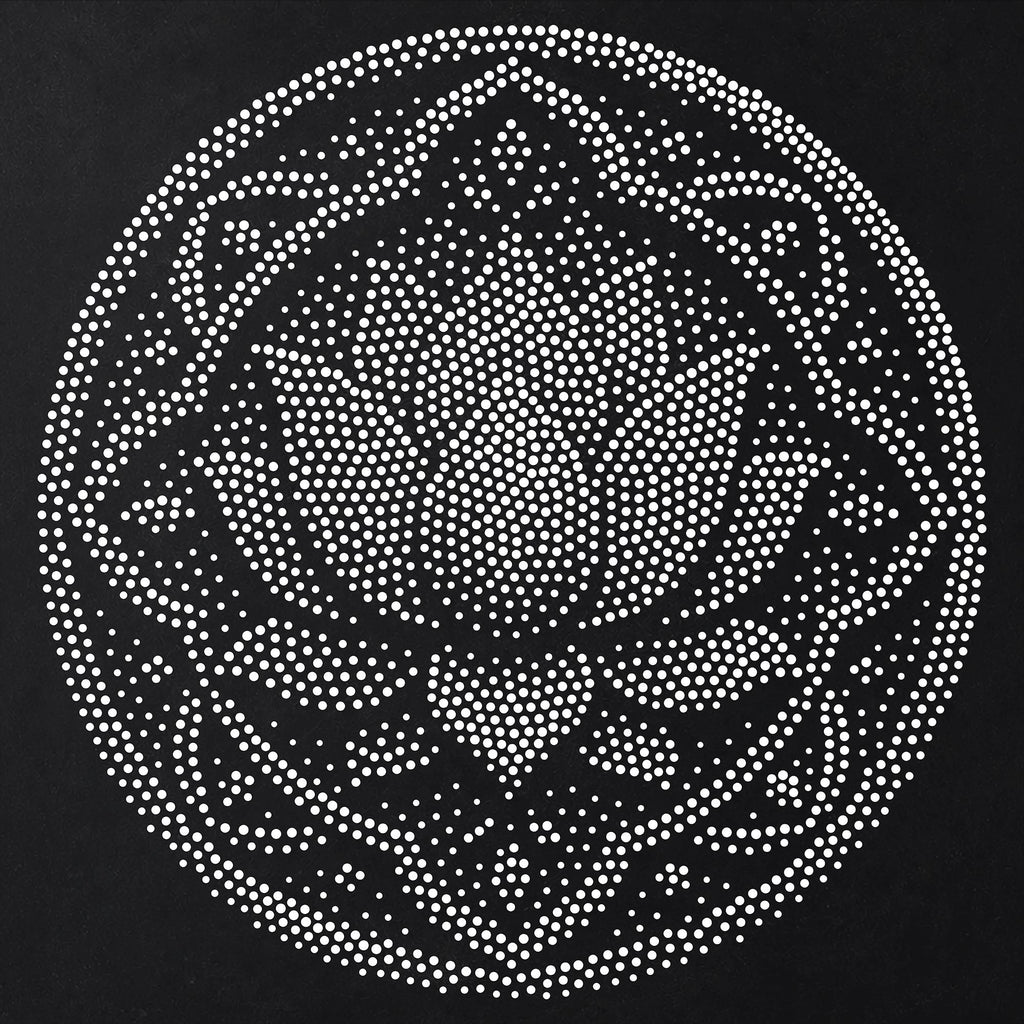 Lotus Flower Mandala reusable Mylar stencil