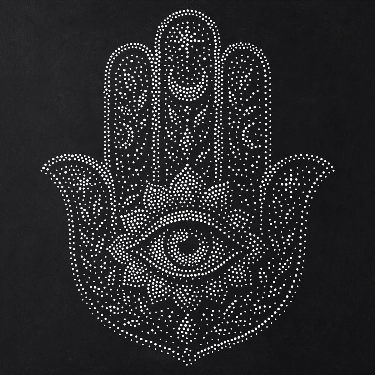 Hamsa Hand reusable Mylar stencil