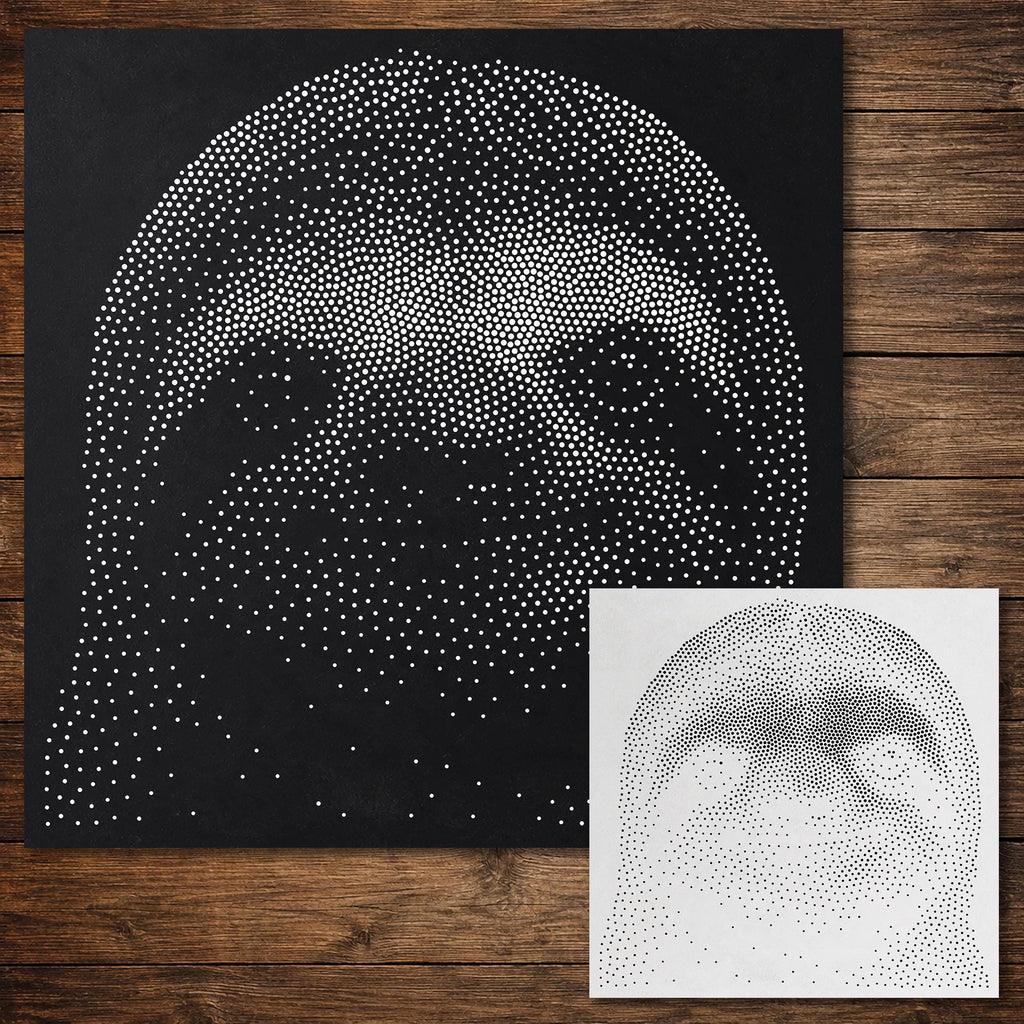 Sloth reusable Mylar stencil