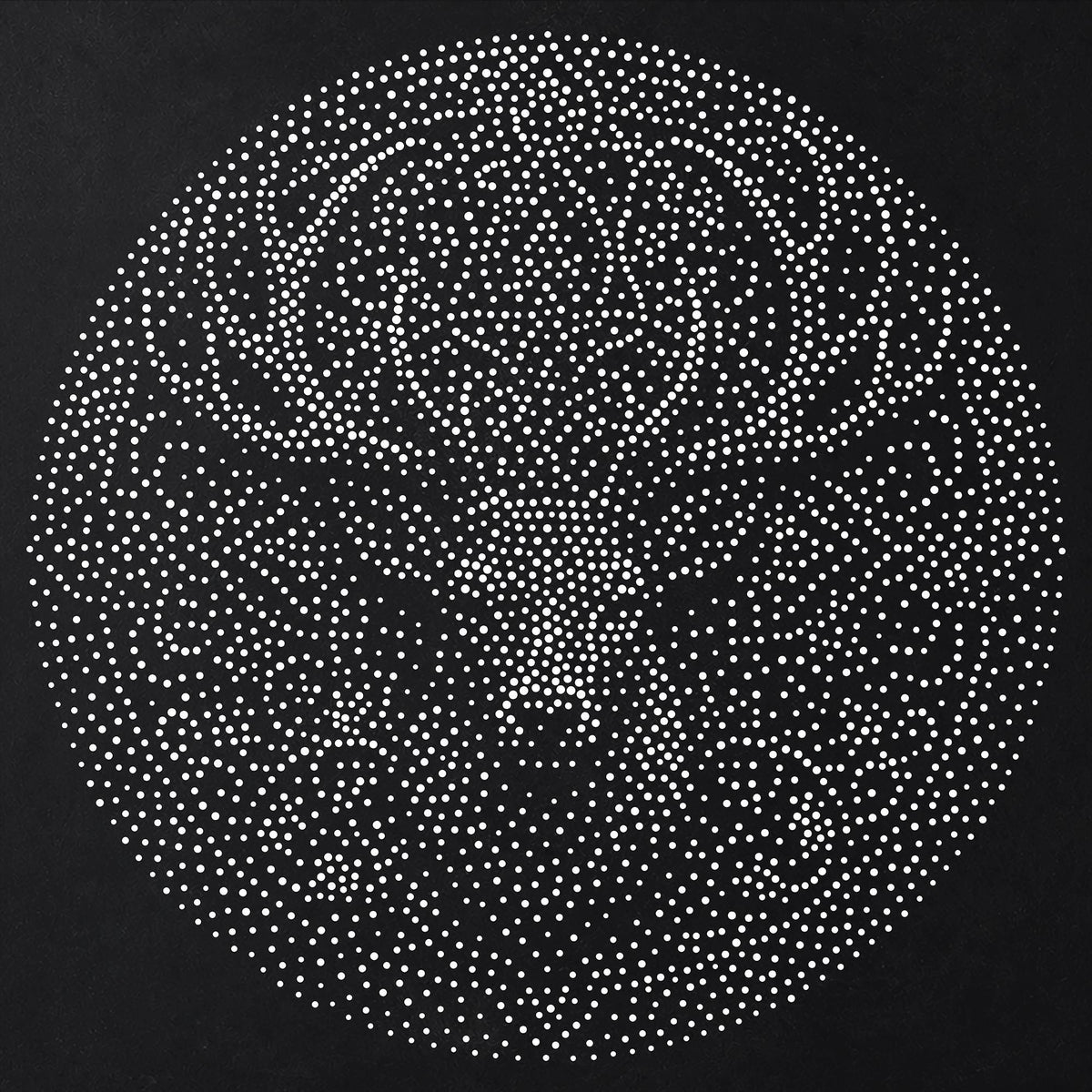 Stag Mandala reusable Mylar stencil