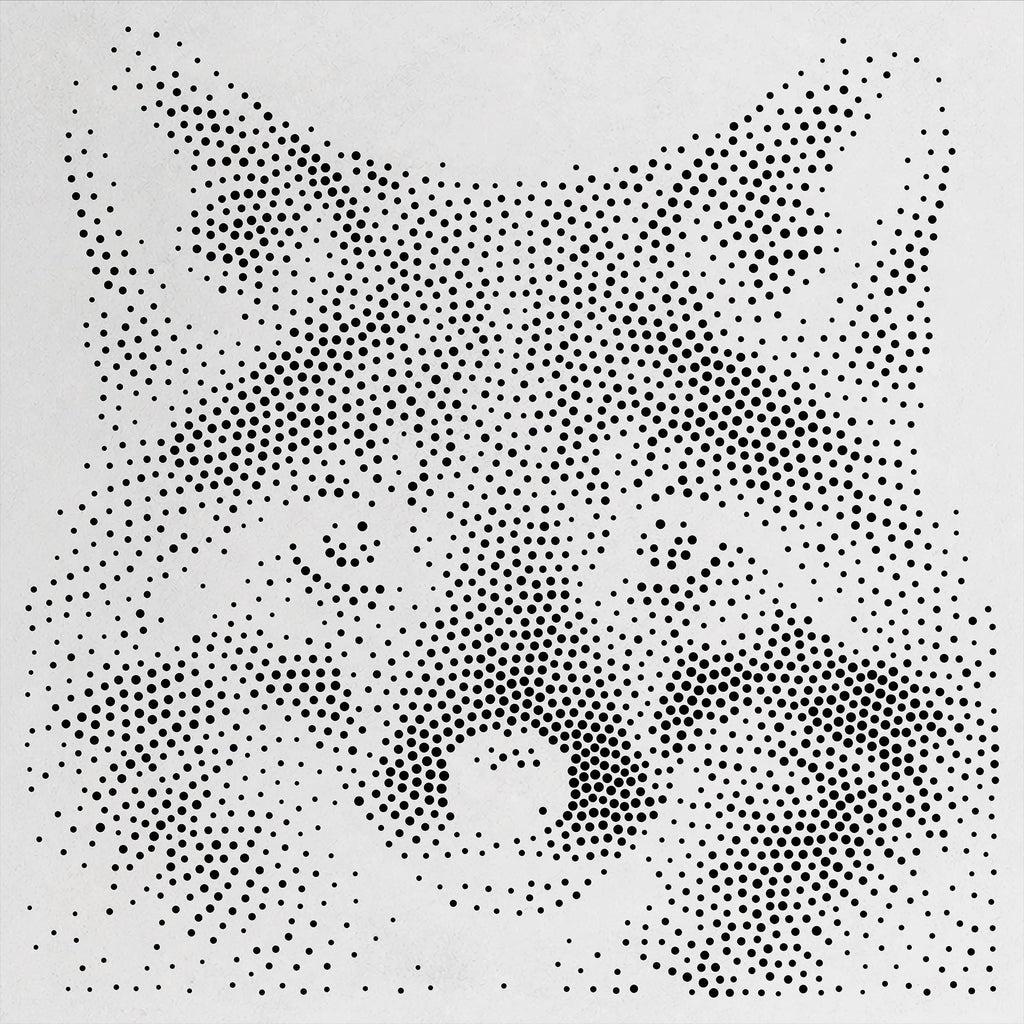 Fox reusable Mylar stencil