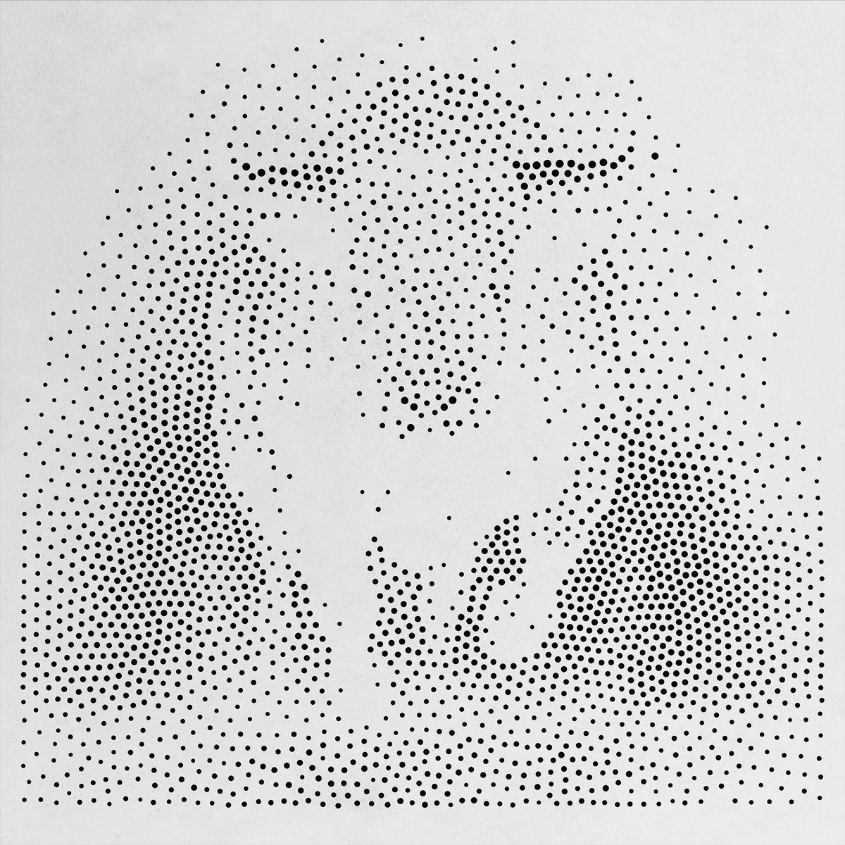Charging Bull reusable Mylar stencil