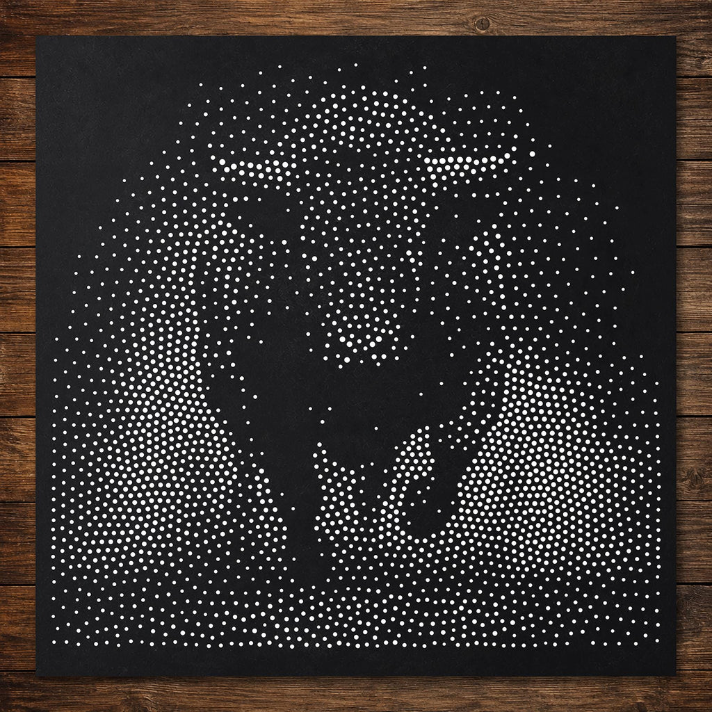Charging Bull reusable Mylar stencil