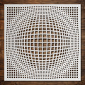 Geometric Grid #1 reusable Mylar stencil