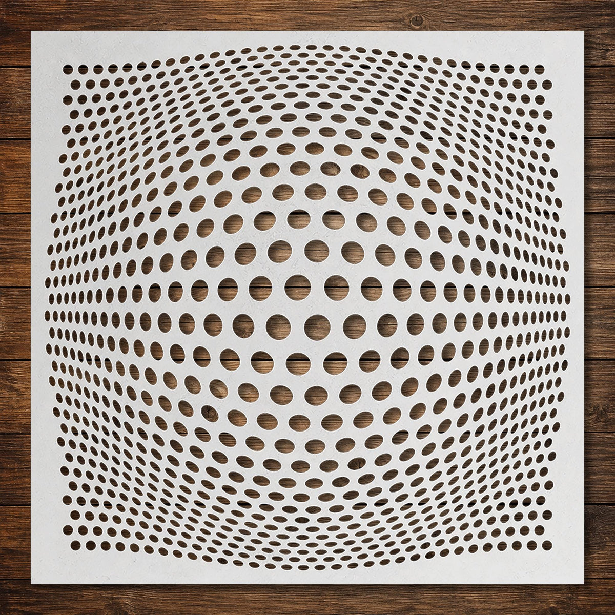Geometric Grid #3 reusable Mylar stencil