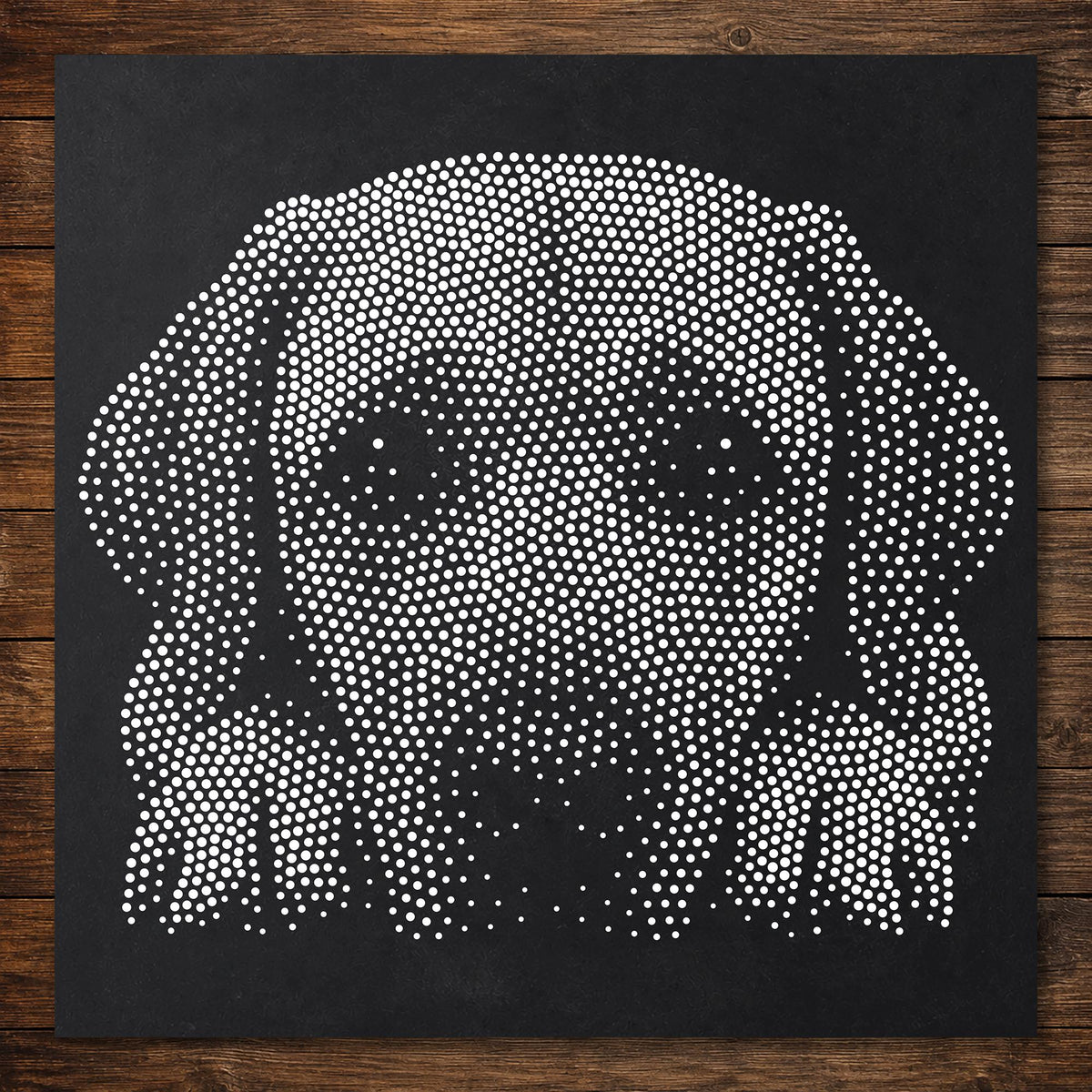 Labrador Retriever reusable Mylar stencil