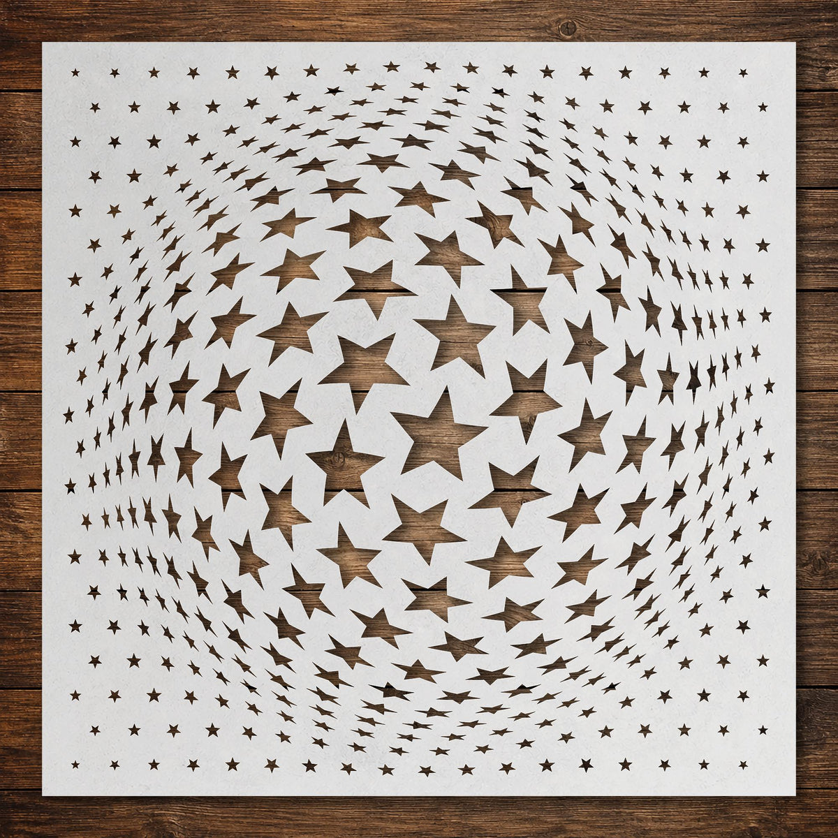 Geometric Grid #12 reusable Mylar stencil