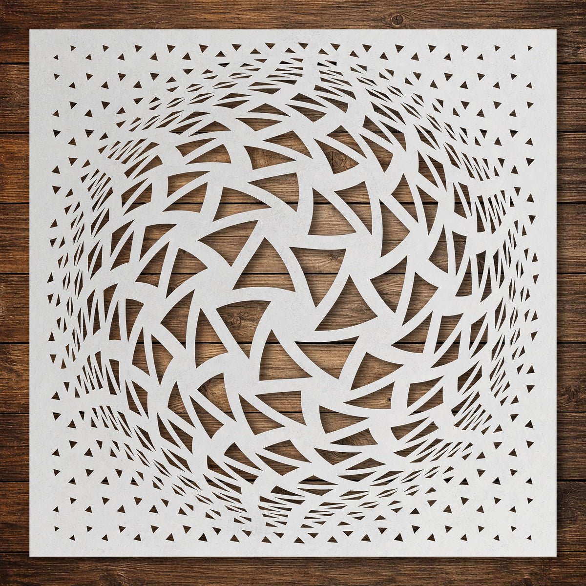 Geometric Grid #15 reusable Mylar stencil