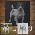 Custom Photo to reusable Mylar stencil