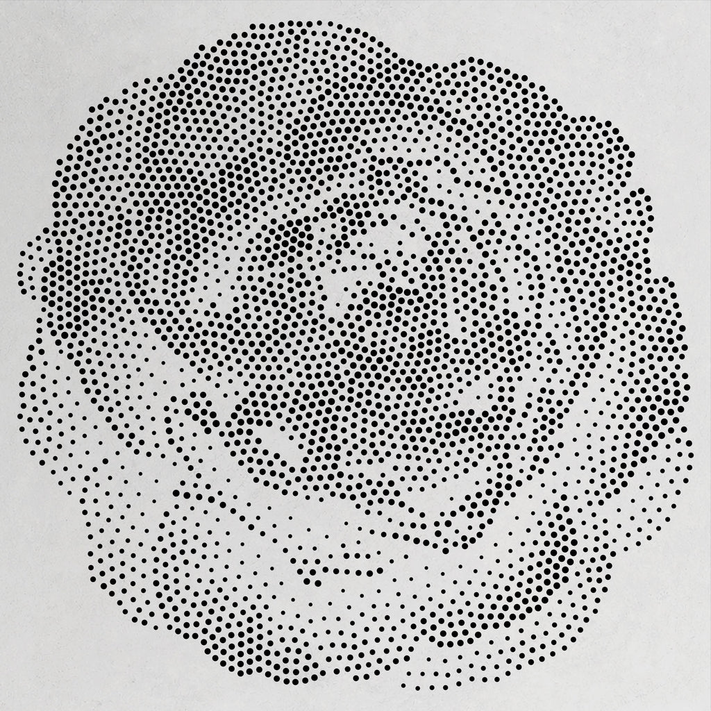 Peony Flower Bloom reusable Mylar stencil
