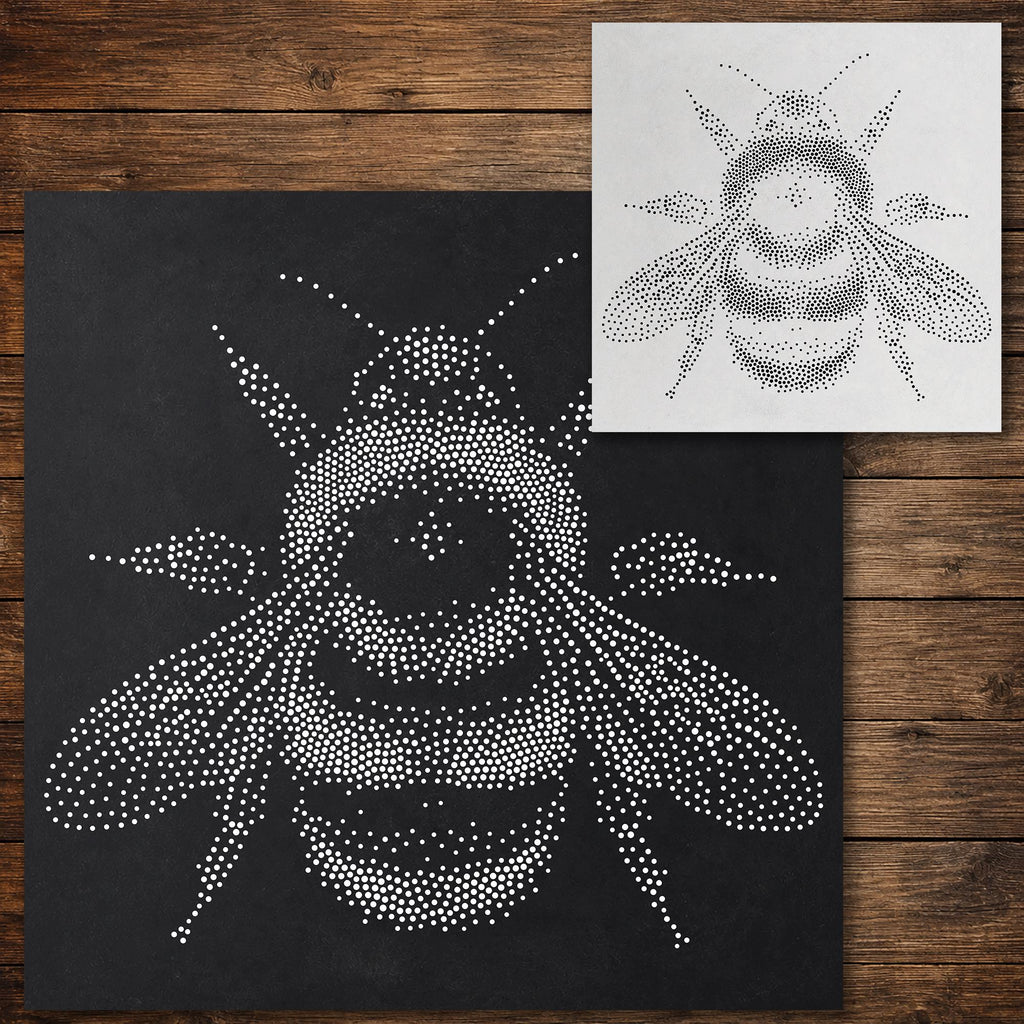 Bumblebee reusable Mylar stencil