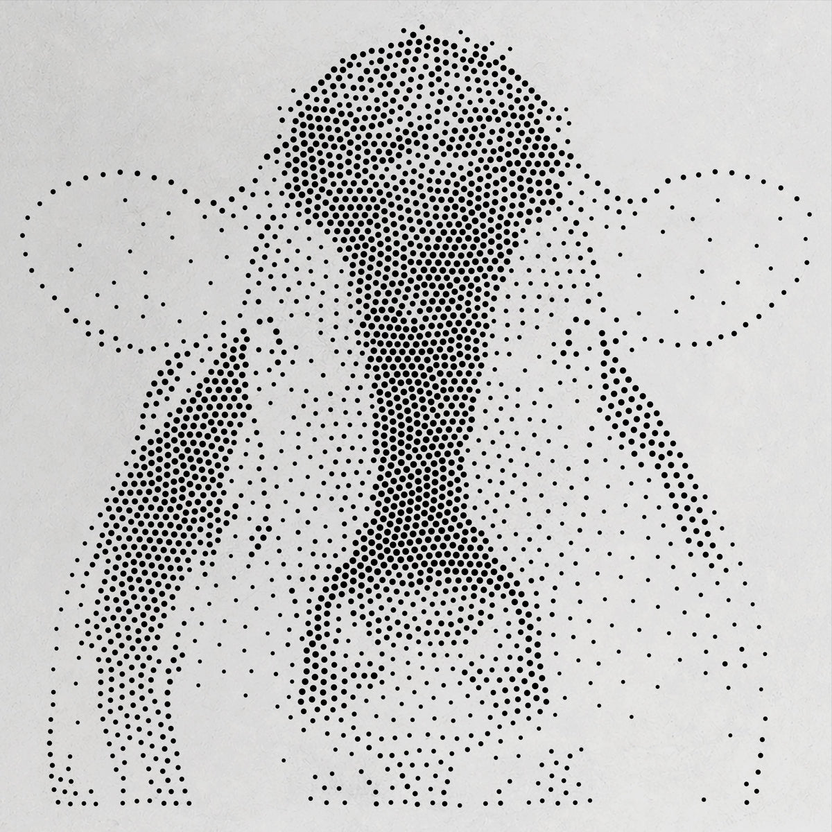 Cow Face reusable Mylar stencil
