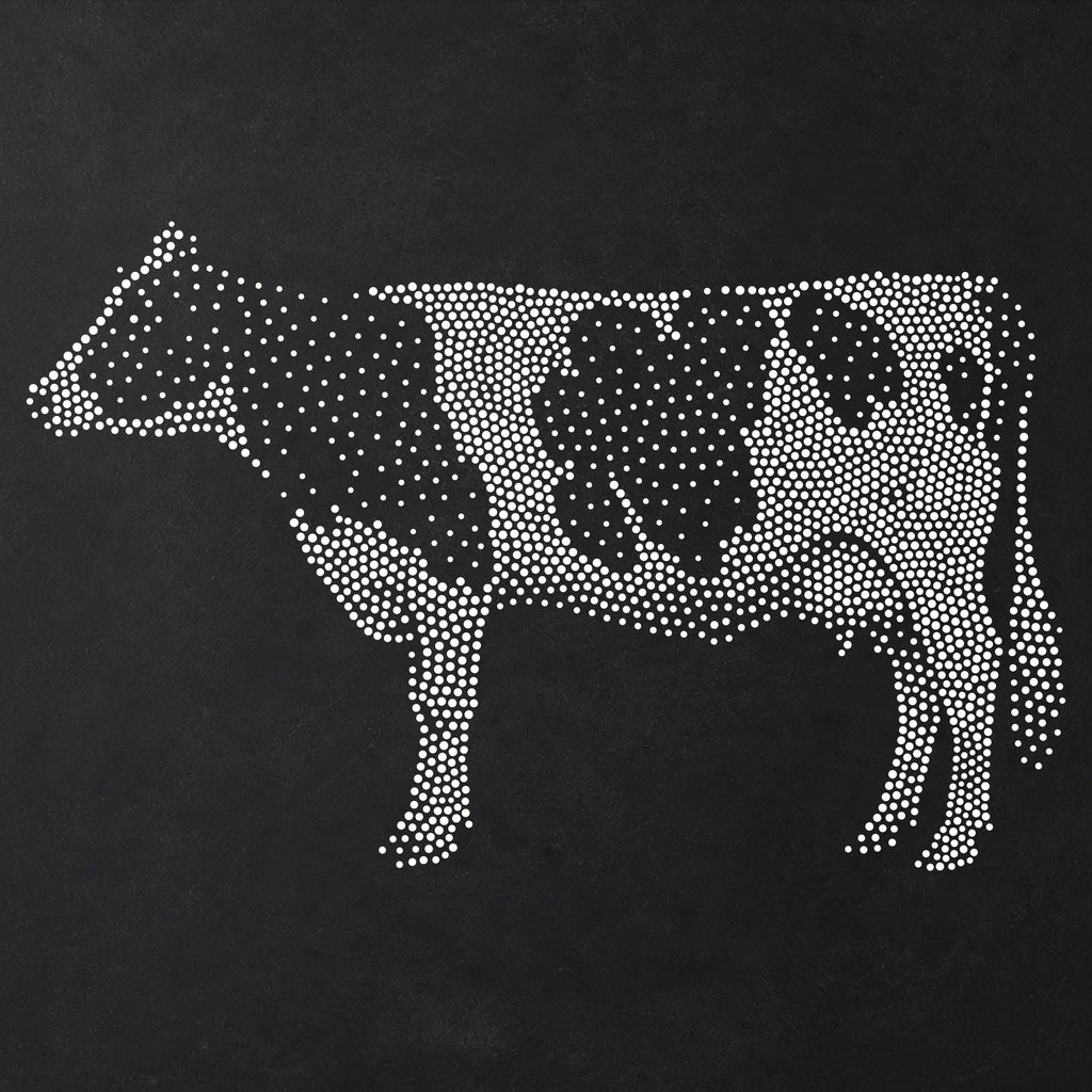 Cow reusable Mylar stencil