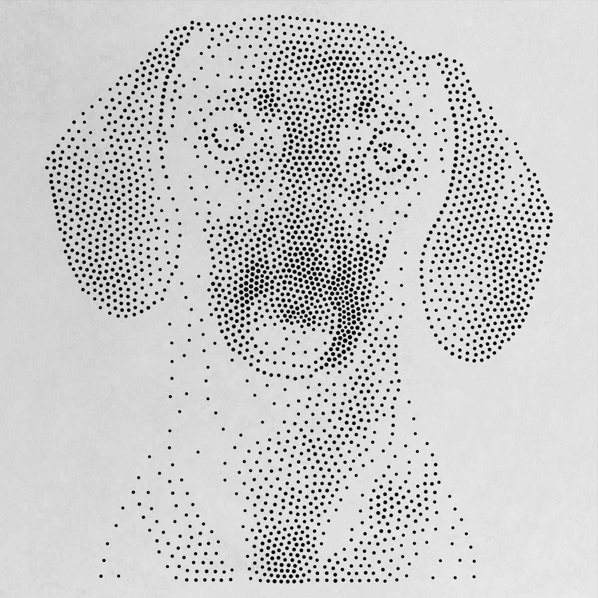 Dachshund Dog reusable Mylar stencil