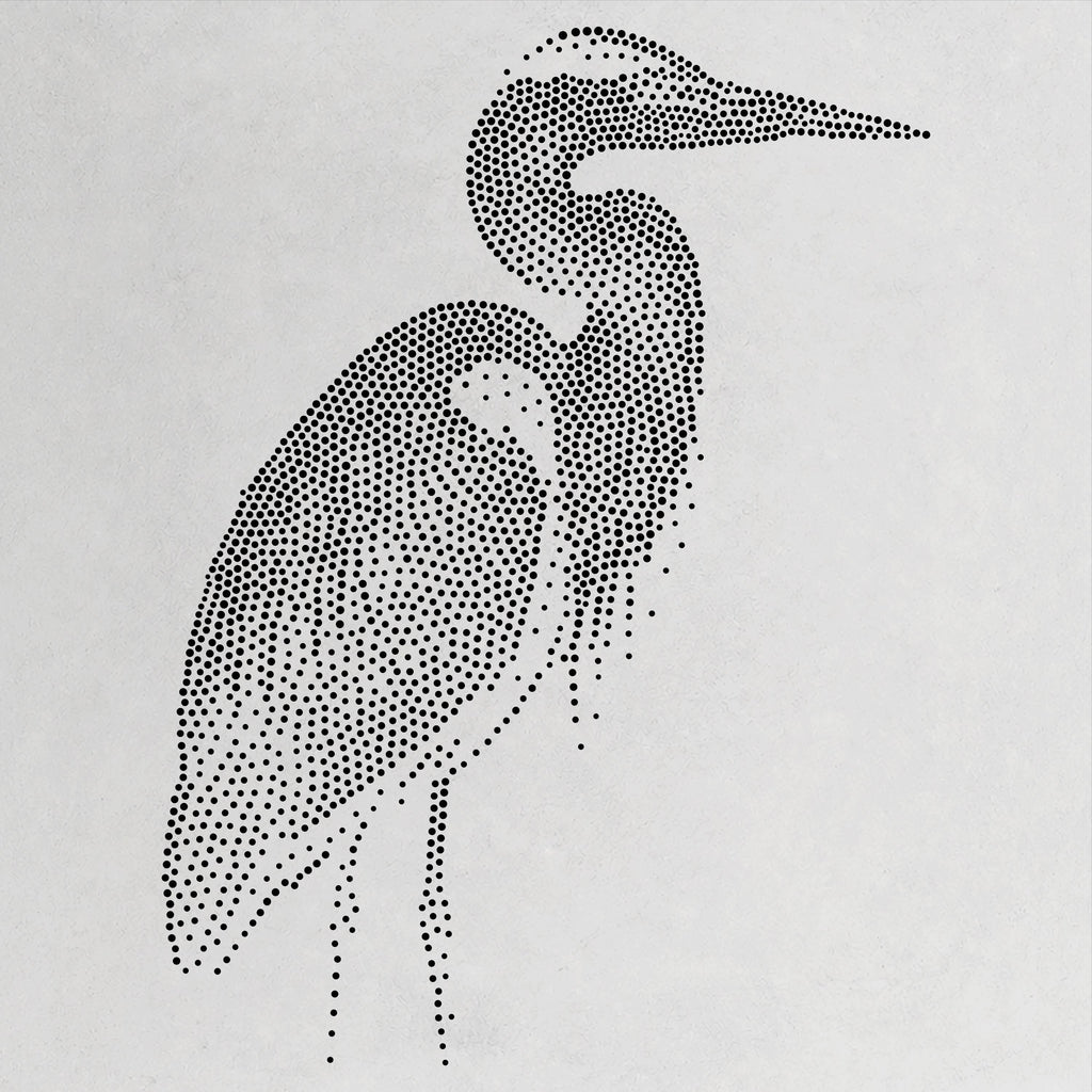 Heron reusable Mylar stencil
