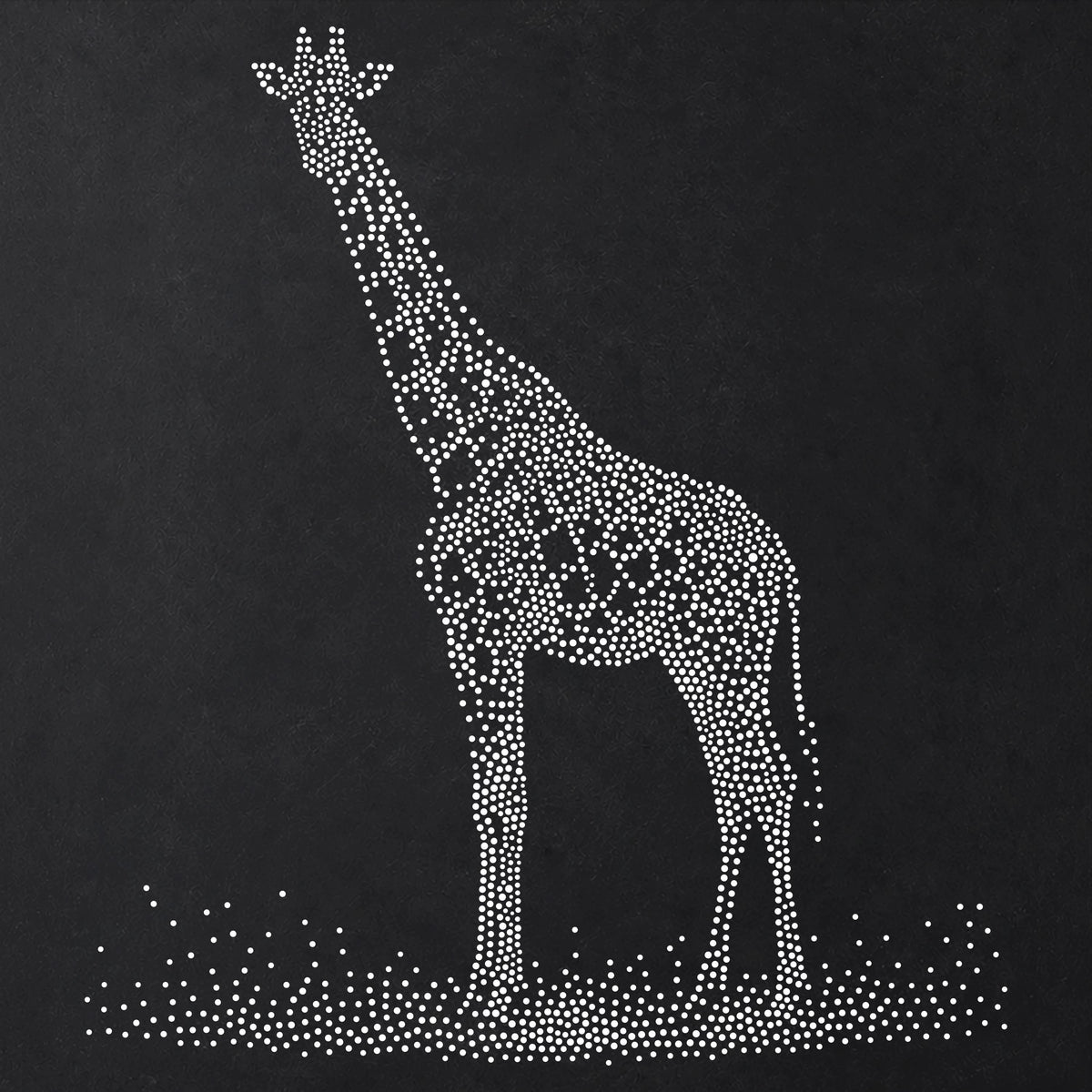 Giraffe reusable Mylar stencil