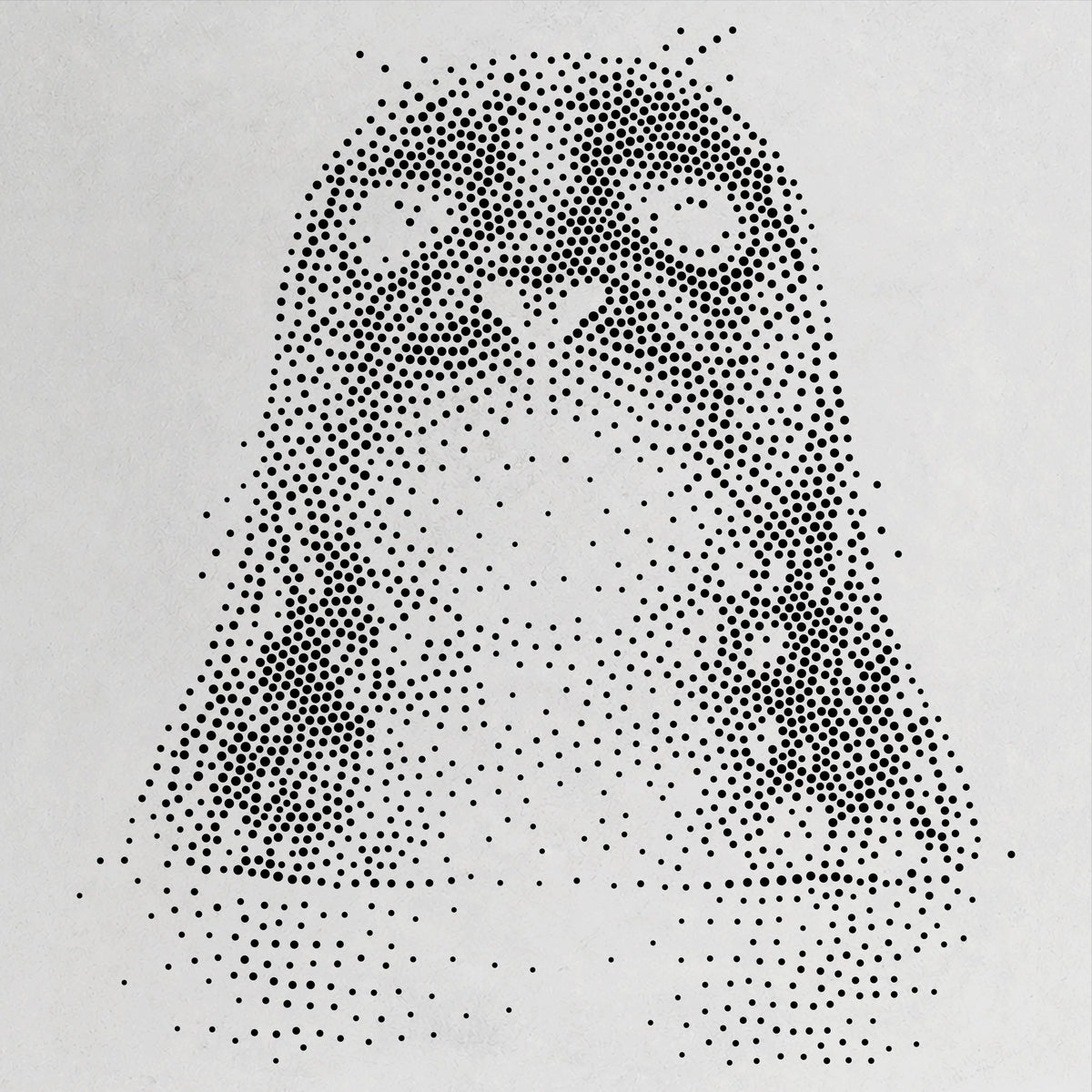 Seal Portrait reusable Mylar stencil